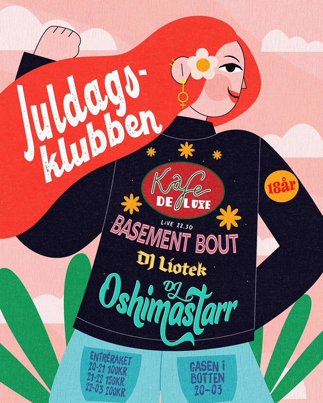 Juldagsfest på Kafé de luxe