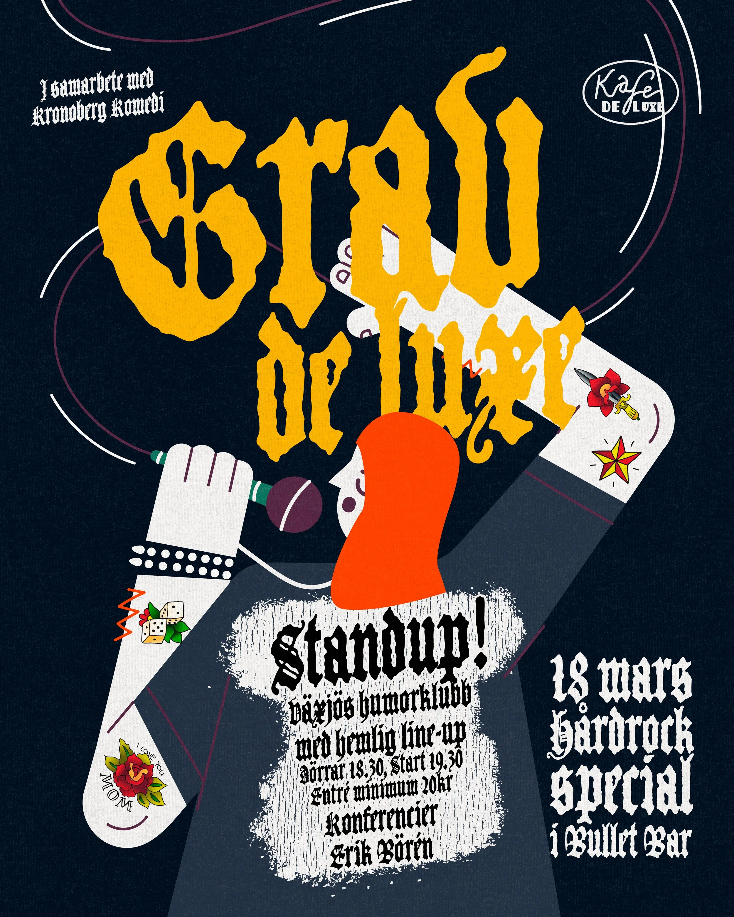 Garv de luxe: Hårdrockspecial på Bullet Bar