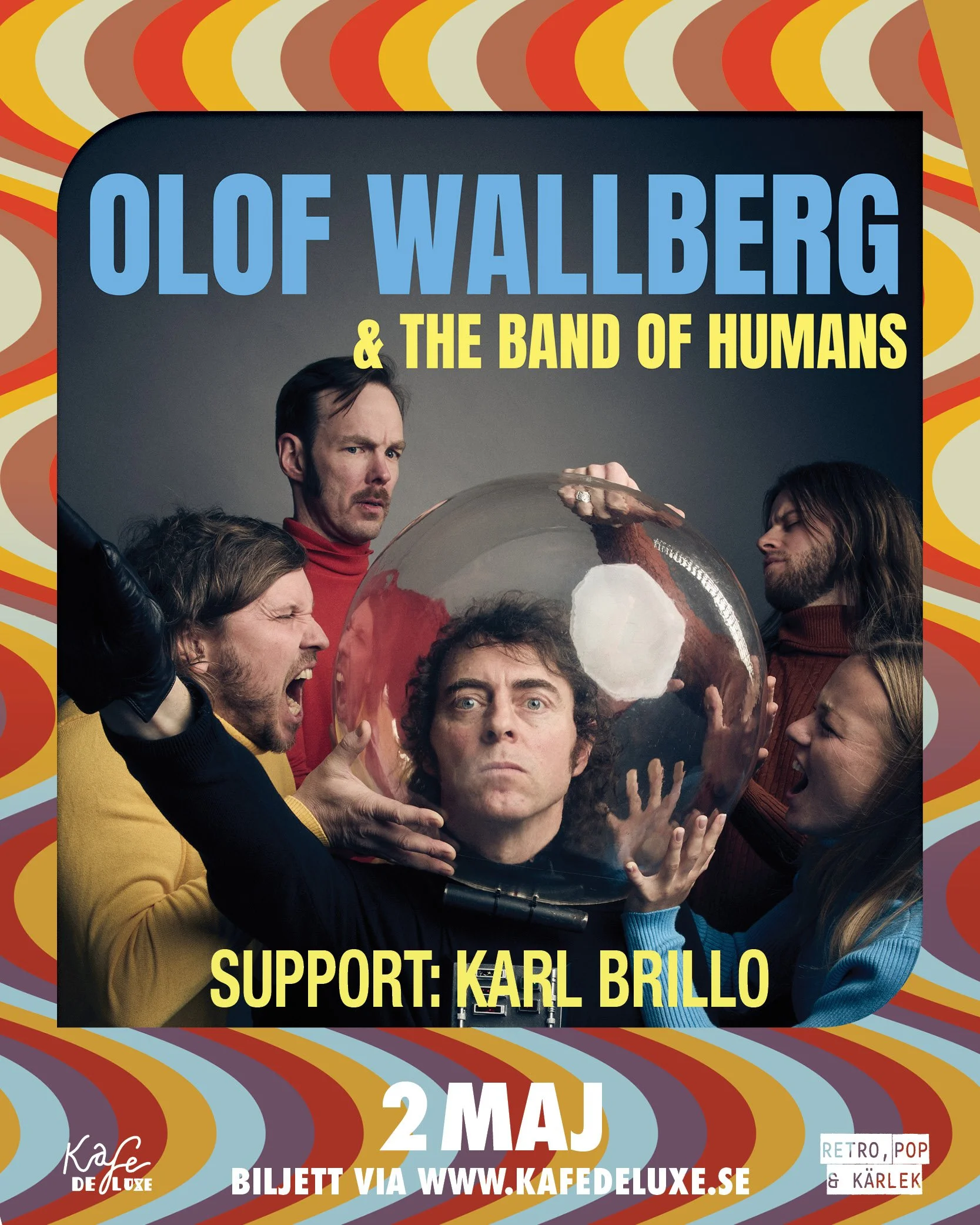 Live: Olof Wallberg &amp; the Band of Humans