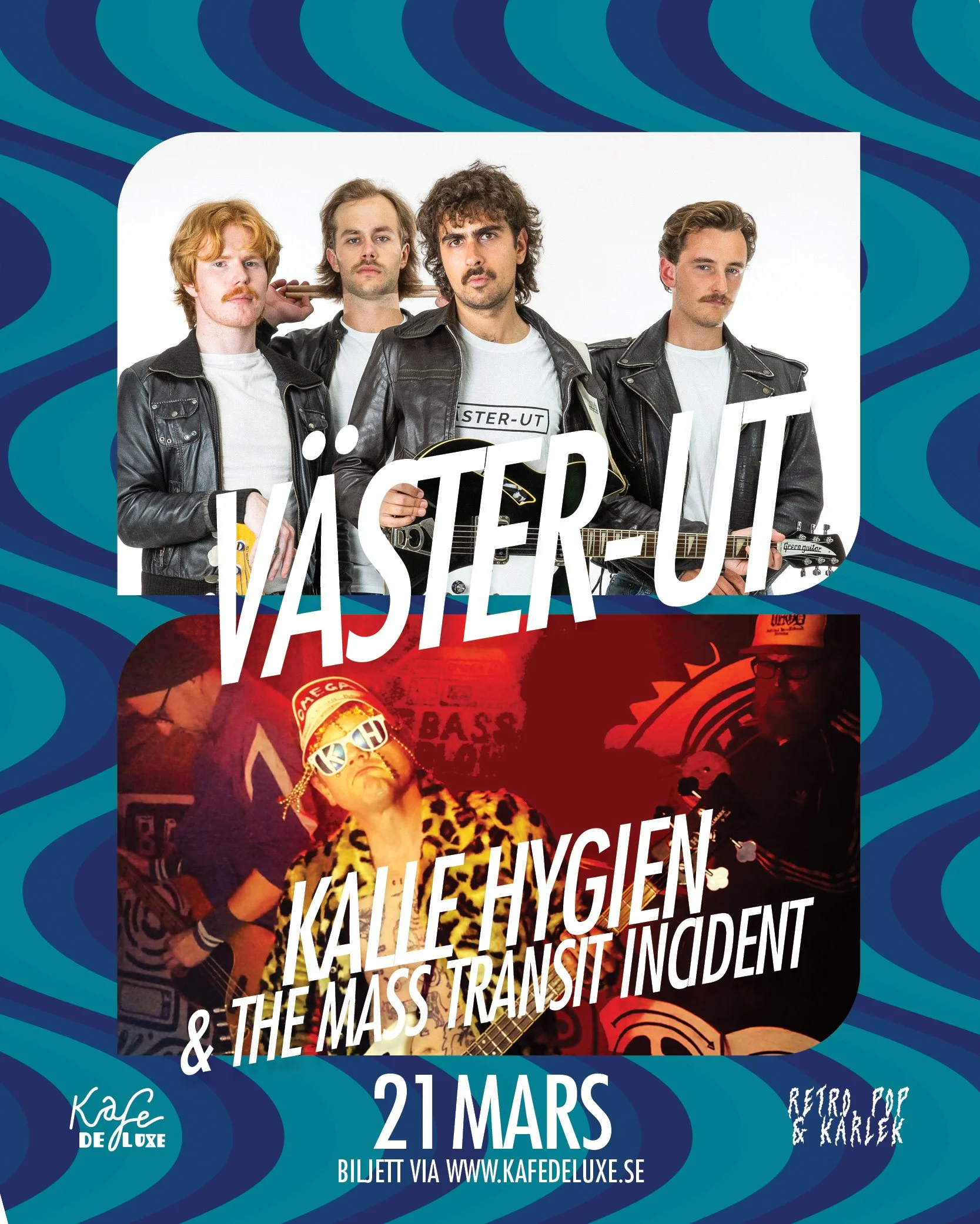 Live: Väster-Ut + Kalle Hygien And The Mass Transit Incident
