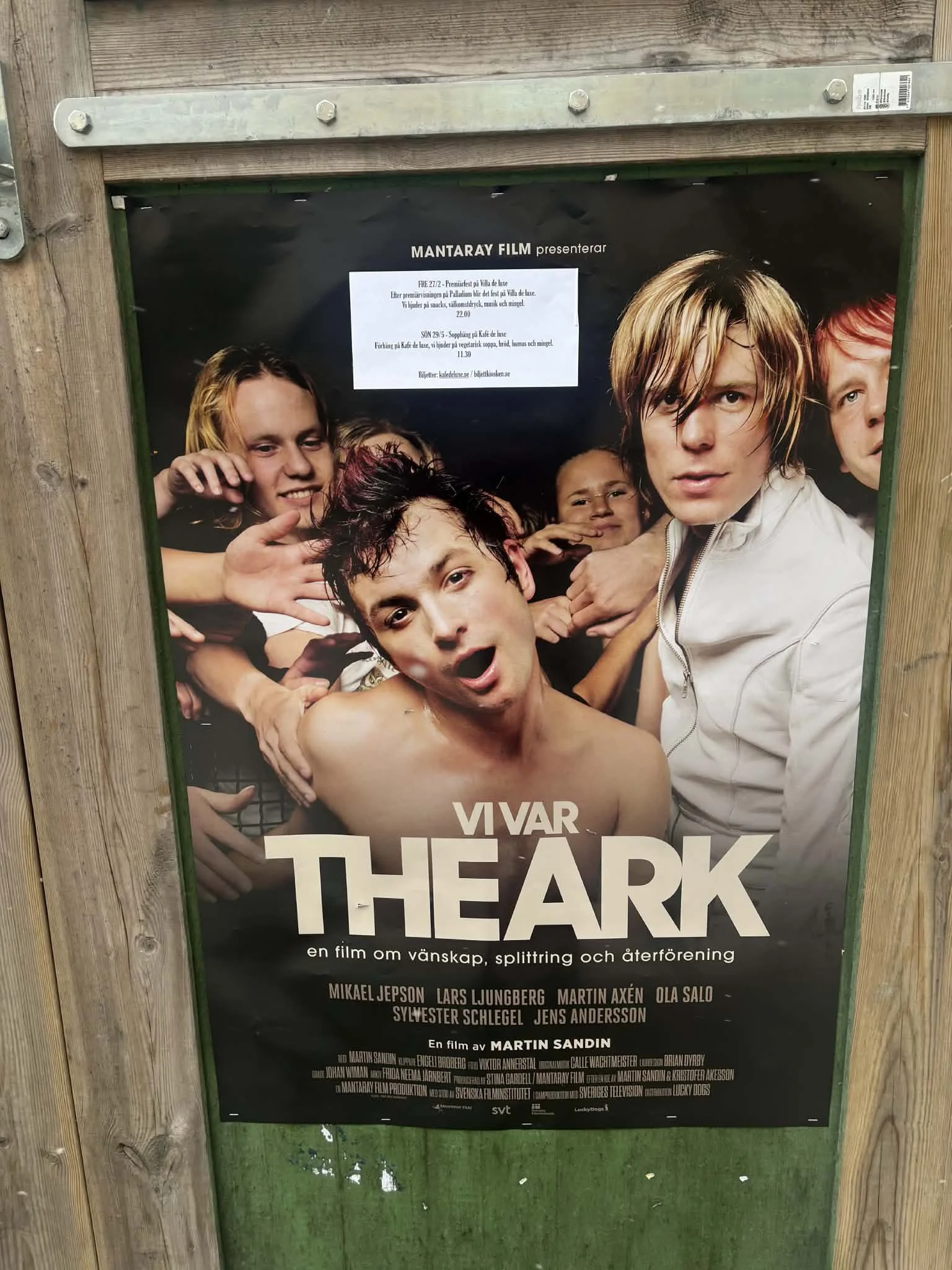 Premiärfest - Vi Var The Ark (på Villa de luxe)