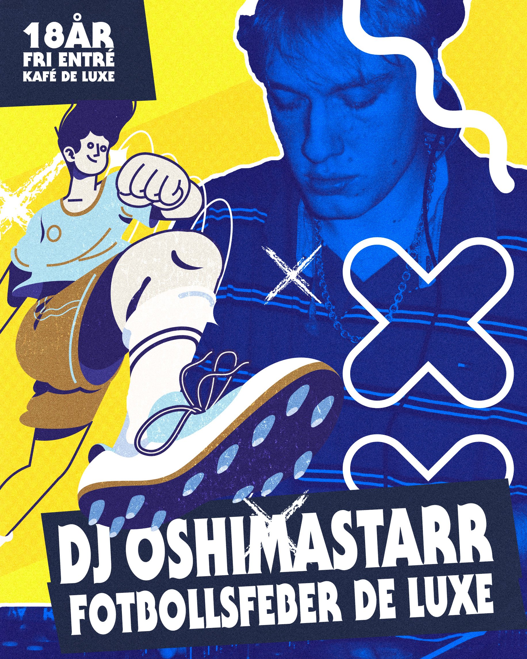 Fotbollsfeber de luxe med DJ Oshimastarr