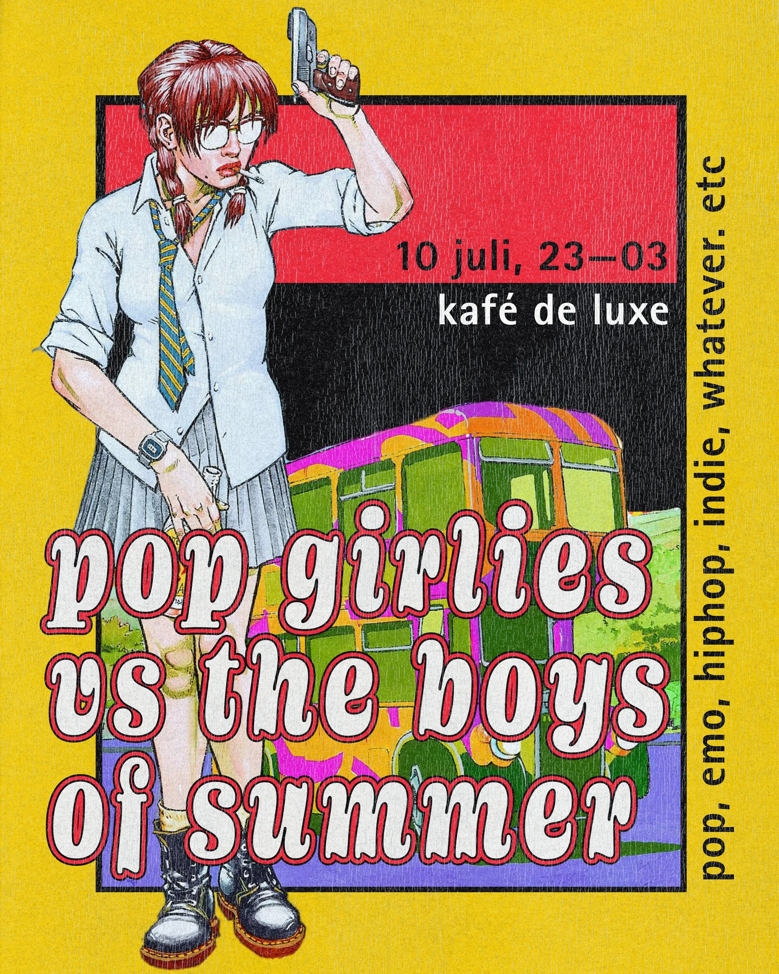 Klubb: Pop Girlies vs the Boys of Summer