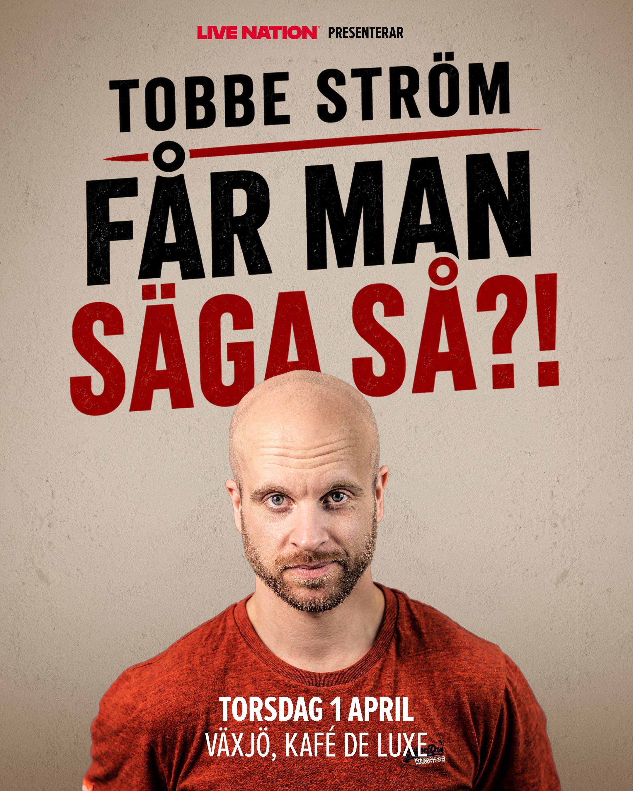 Standup: Tobbe Ström - får man säga så?