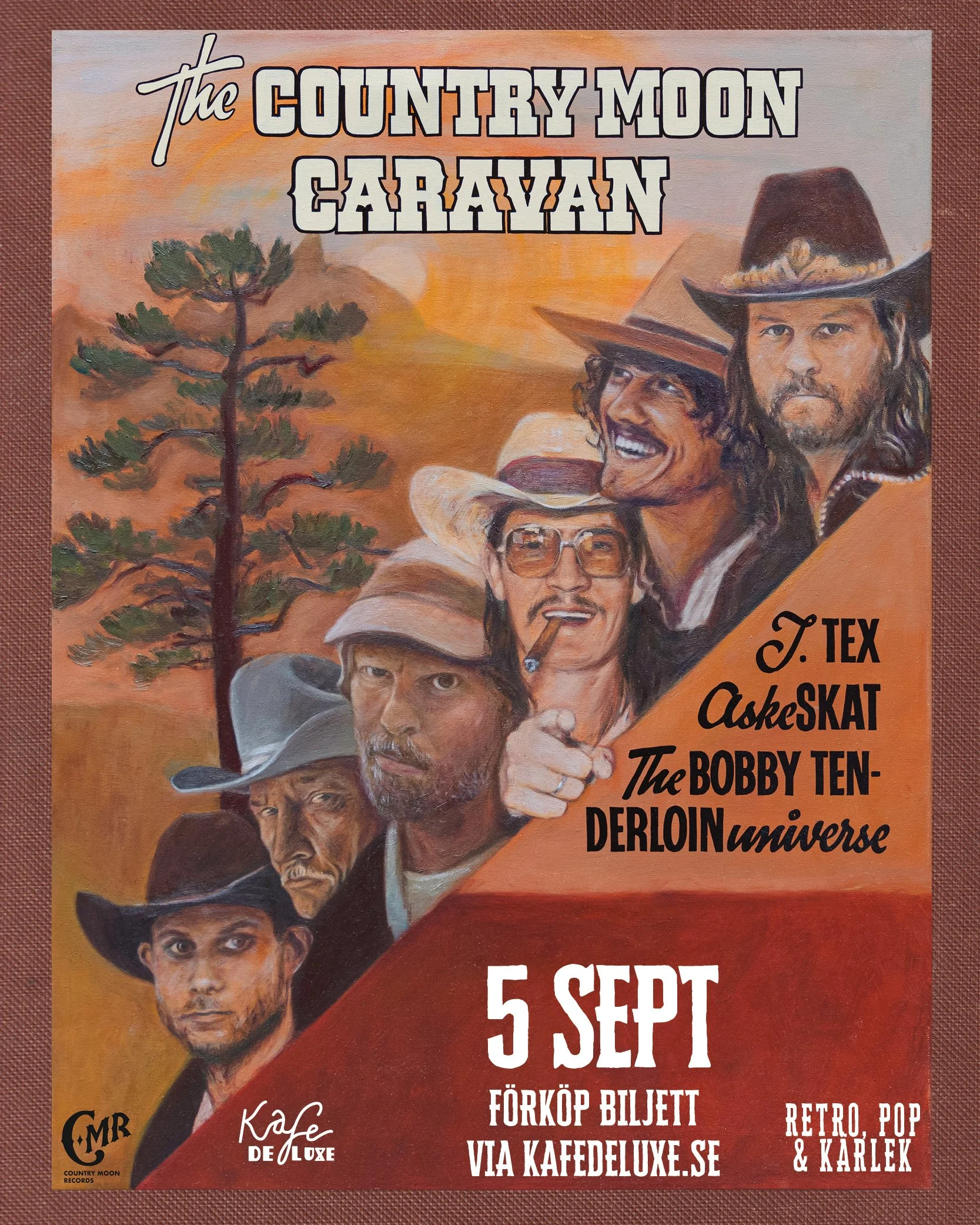 Country Moon Caravan - Country, Folk, Roots &amp; Americana-festival
