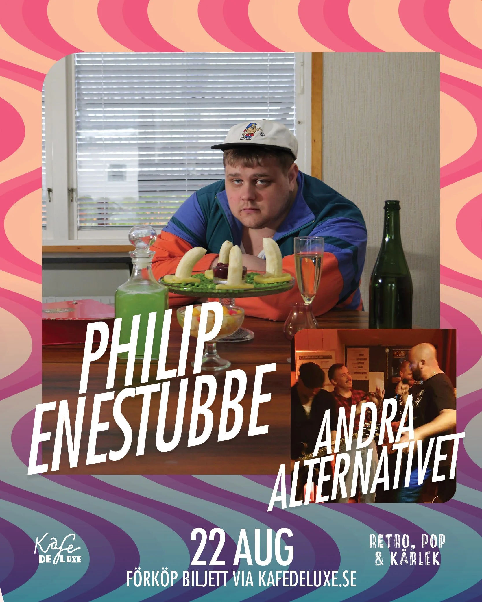 Live: Philip Enestubbe + Andra Alternativet