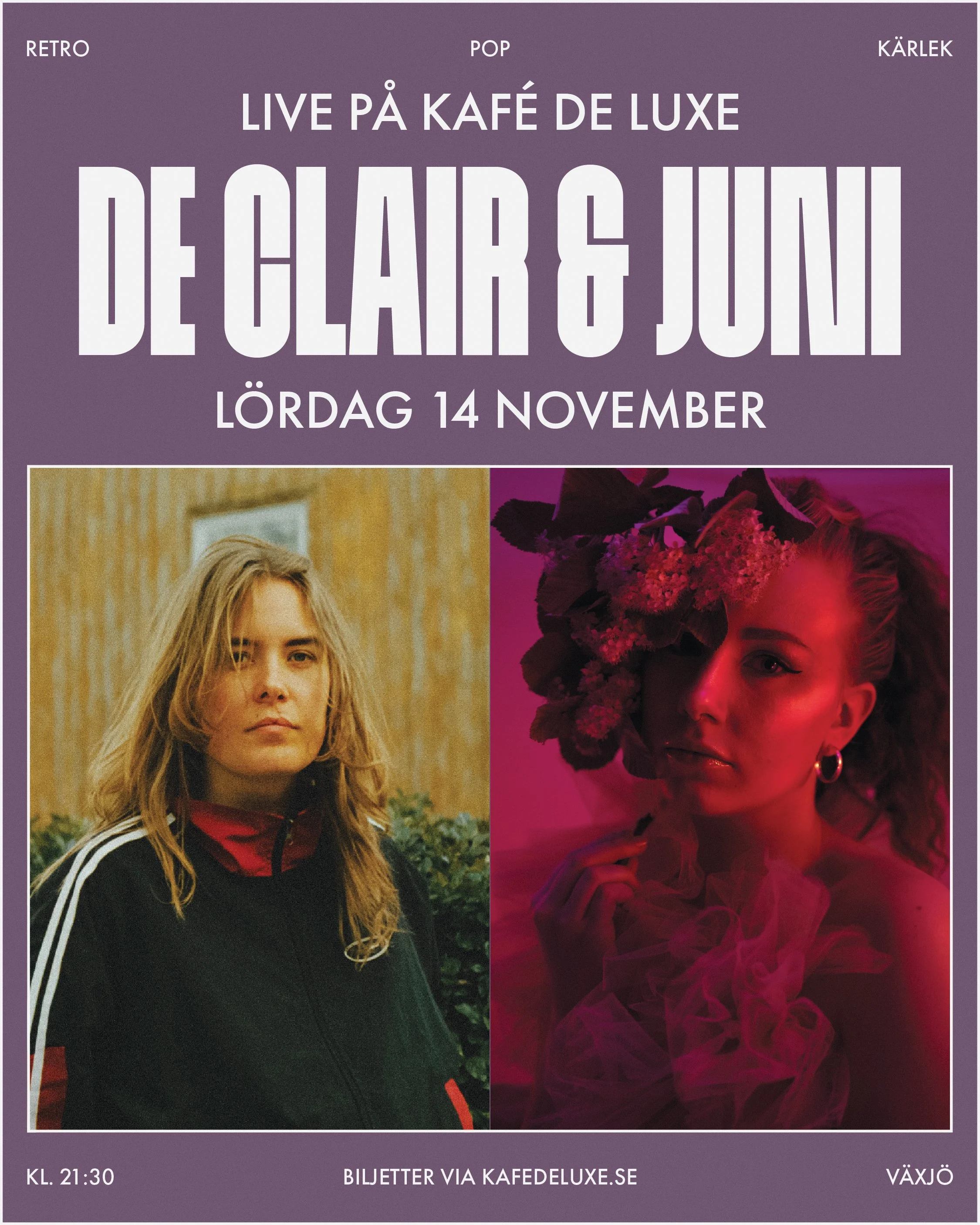 Live: De Clair + Juni