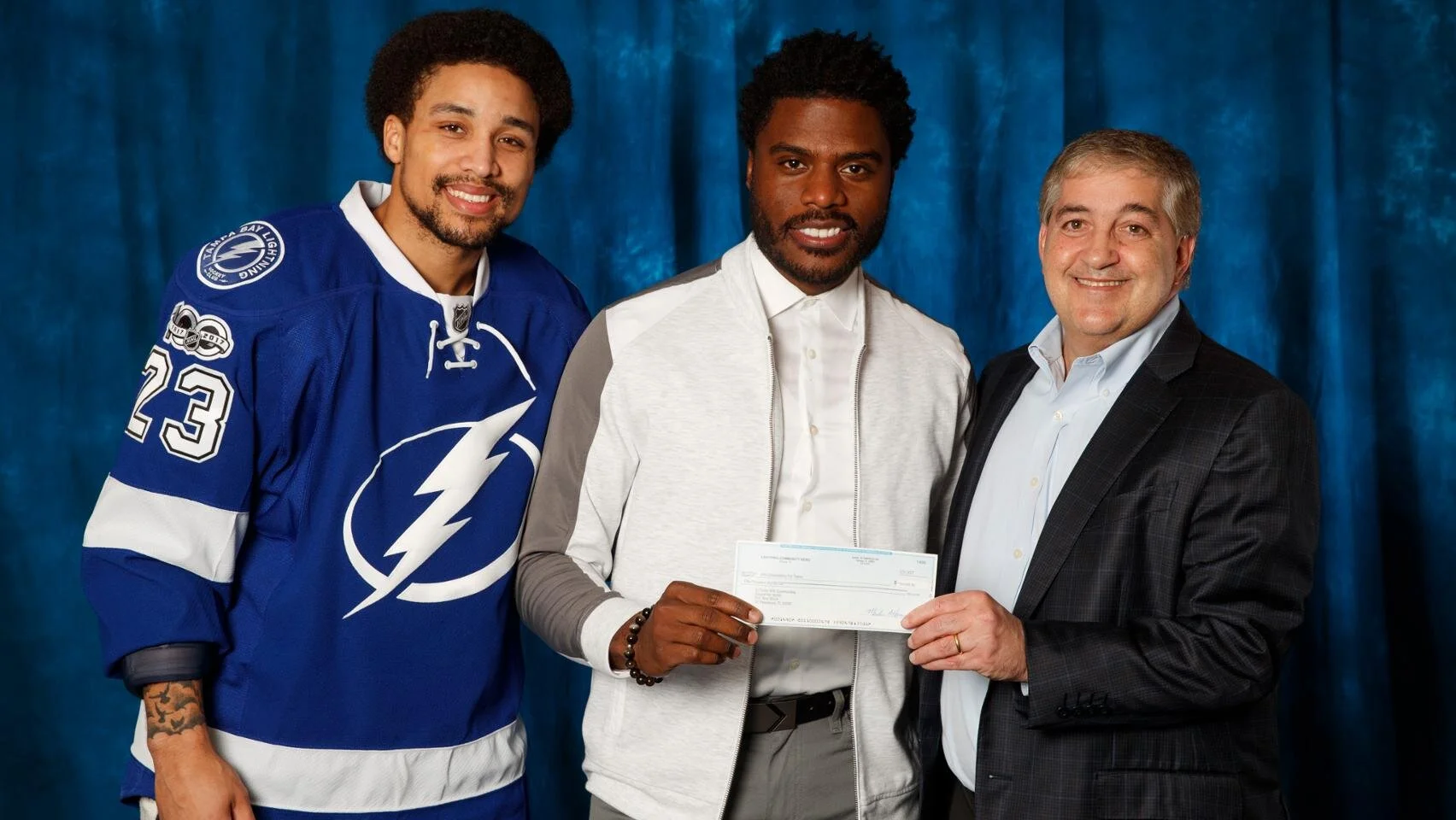 ALEX HARRIS HONORED AS LIGHTNING COMMUNITY HERO