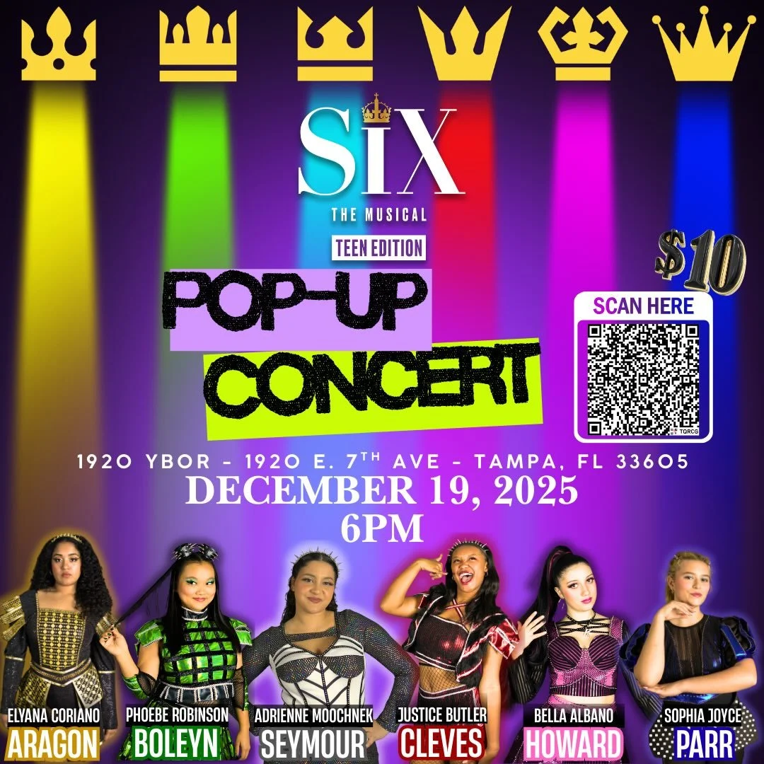 🔥 YOU ASKED FOR IT &mdash; AND WE HEARD YOU! 🔥
The Queens are BACK&hellip; and this time, we&rsquo;re bringing the party to 1920 Ybor for a SIX: Teen Edition Pop-Up Concert! 👑✨

📍 1920 Ybor
1920 E 7th Ave
Tampa, FL 33605

You wanted more &mdash; 
