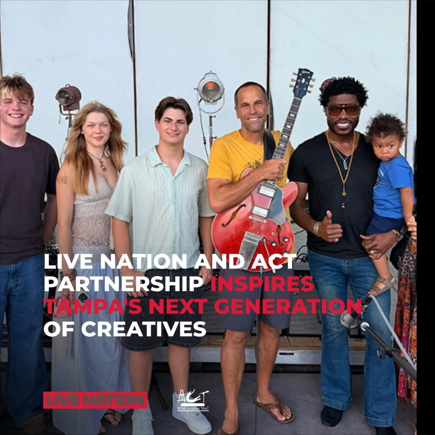 This summer, 50 ACT students stepped beyond the stage and into the world of live entertainment with Live Nation. 

&ldquo;The Arts Conservatory for Teens is thrilled to announce a new partnership with Live Nation, bringing 50 ACT students this past s