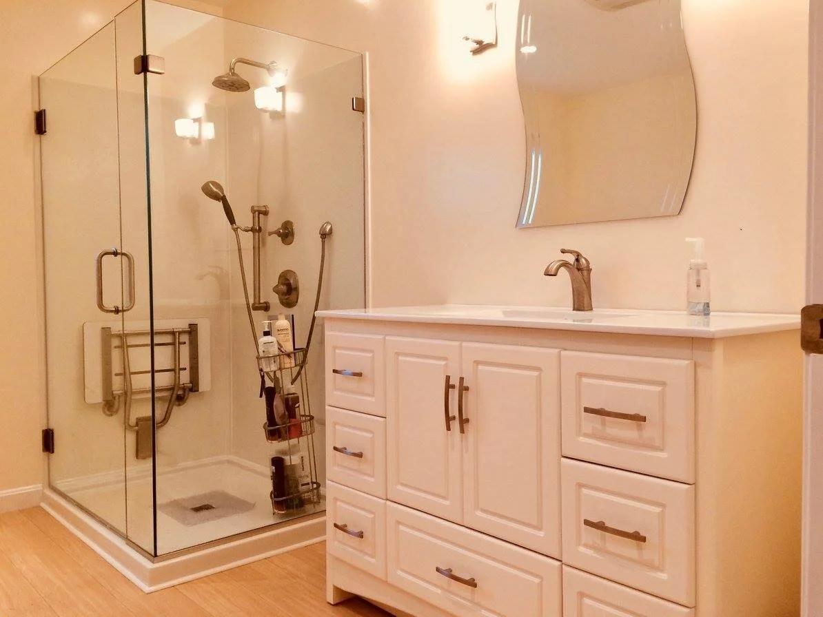A Wheelchair Accessible Bathroom
