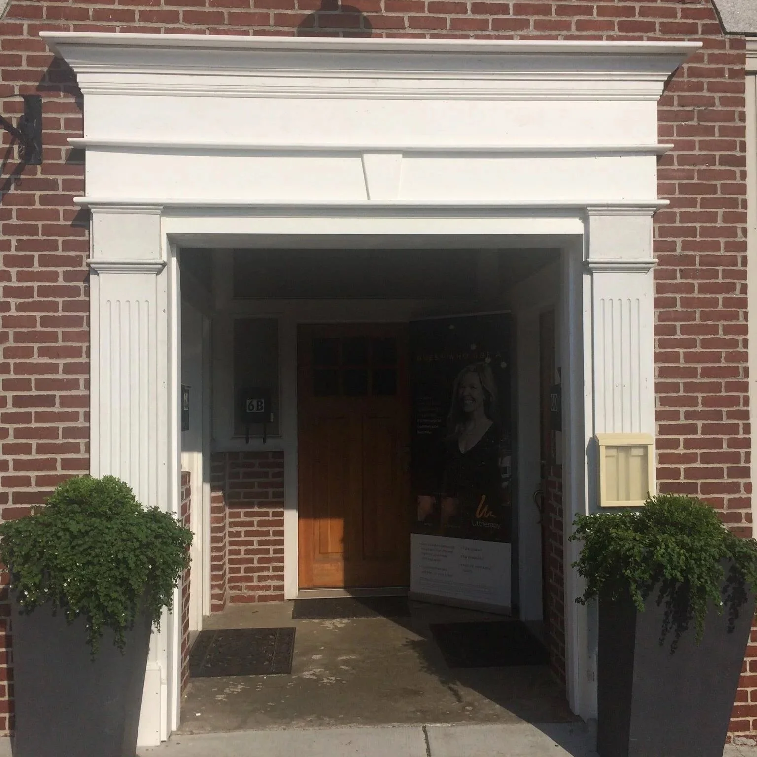 Historic portico restoration and painting North Shore MA — Albion Contracting
