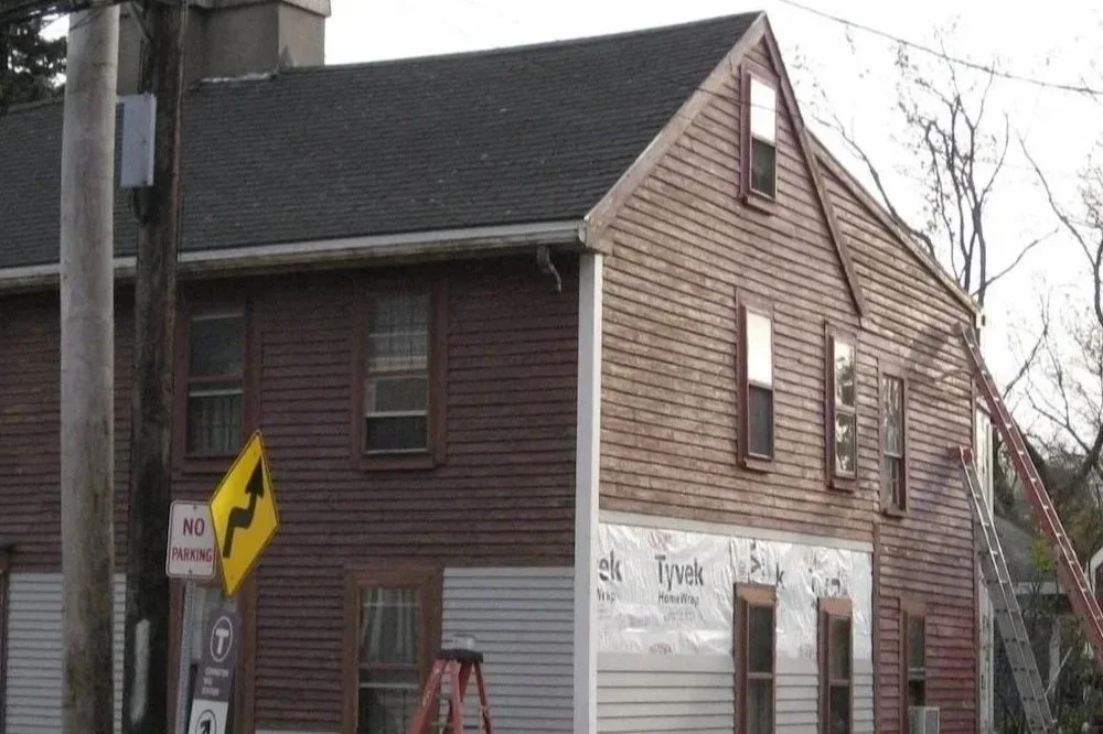 Historic building exterior restoration Essex County MA