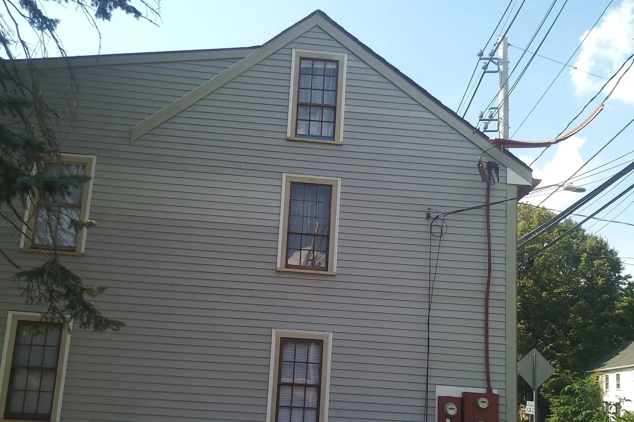 New siding exterior painting and restoration Ipswich MA — Albion Contracting