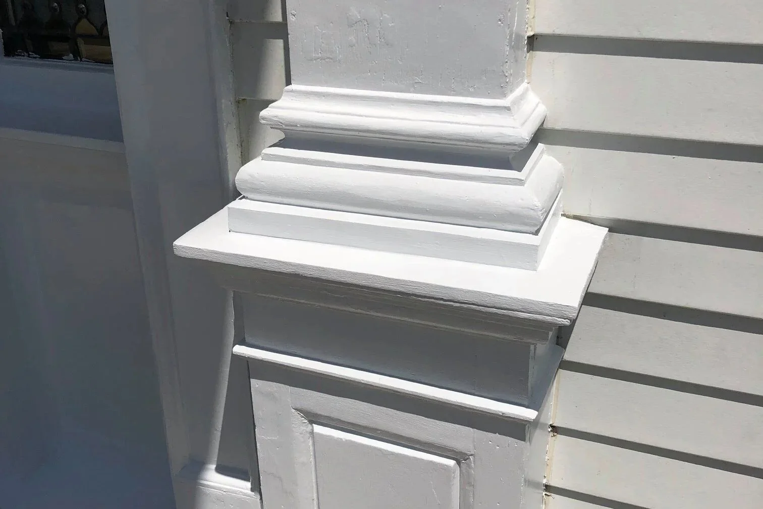 Completed historic molding restoration and painting Hampton NH
