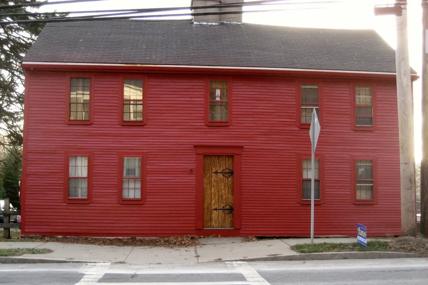 Historic home exterior restoration Ipswich MA — John Brewer House 1860