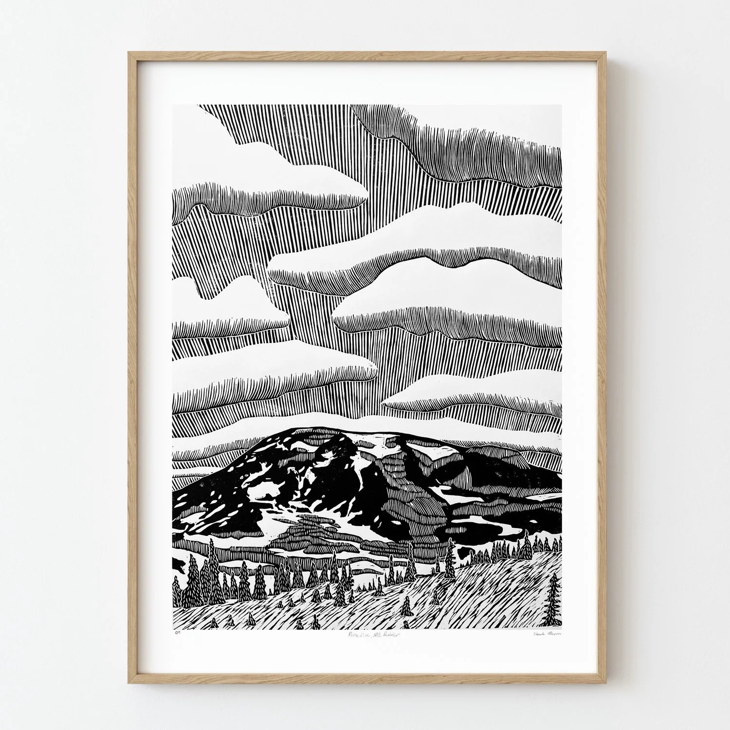 Mason, Paradise Mt. Rainier, Linocut 27%22x19.5%22.jpeg
