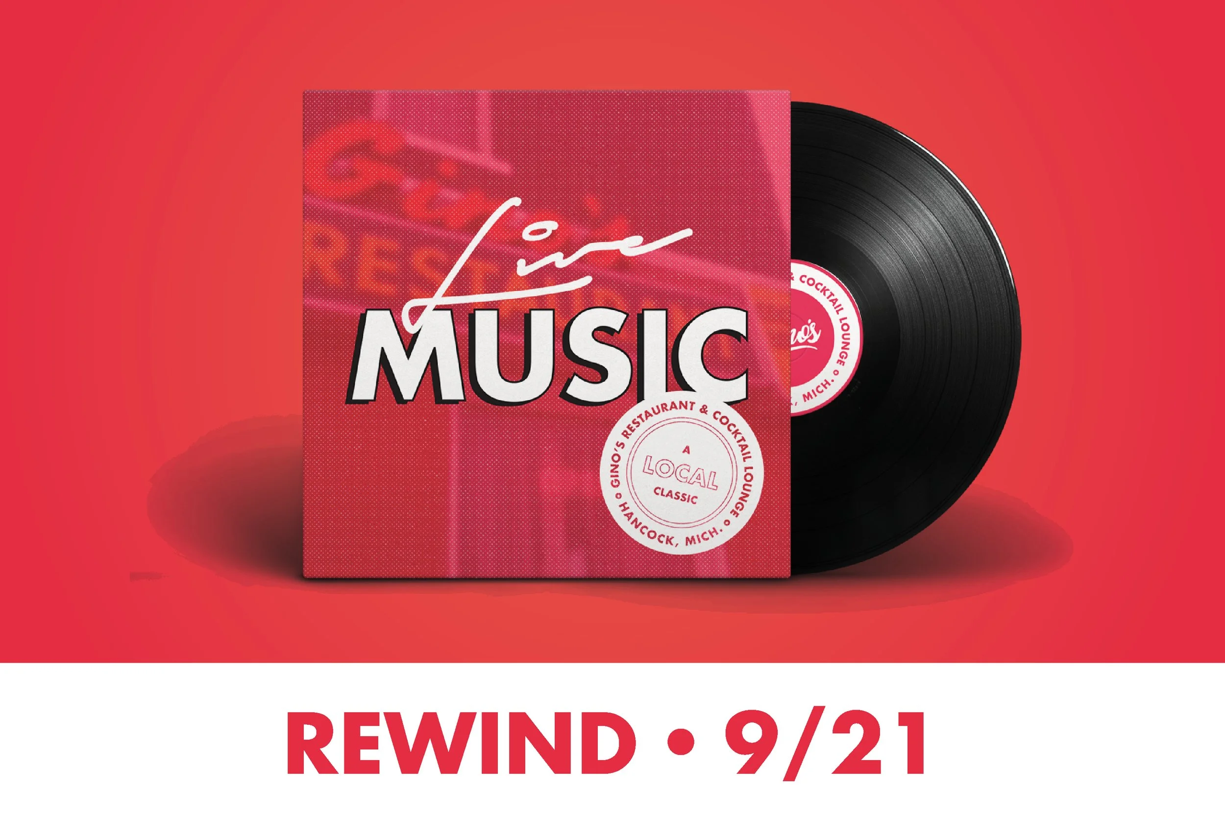 Rewind @ Gino's!