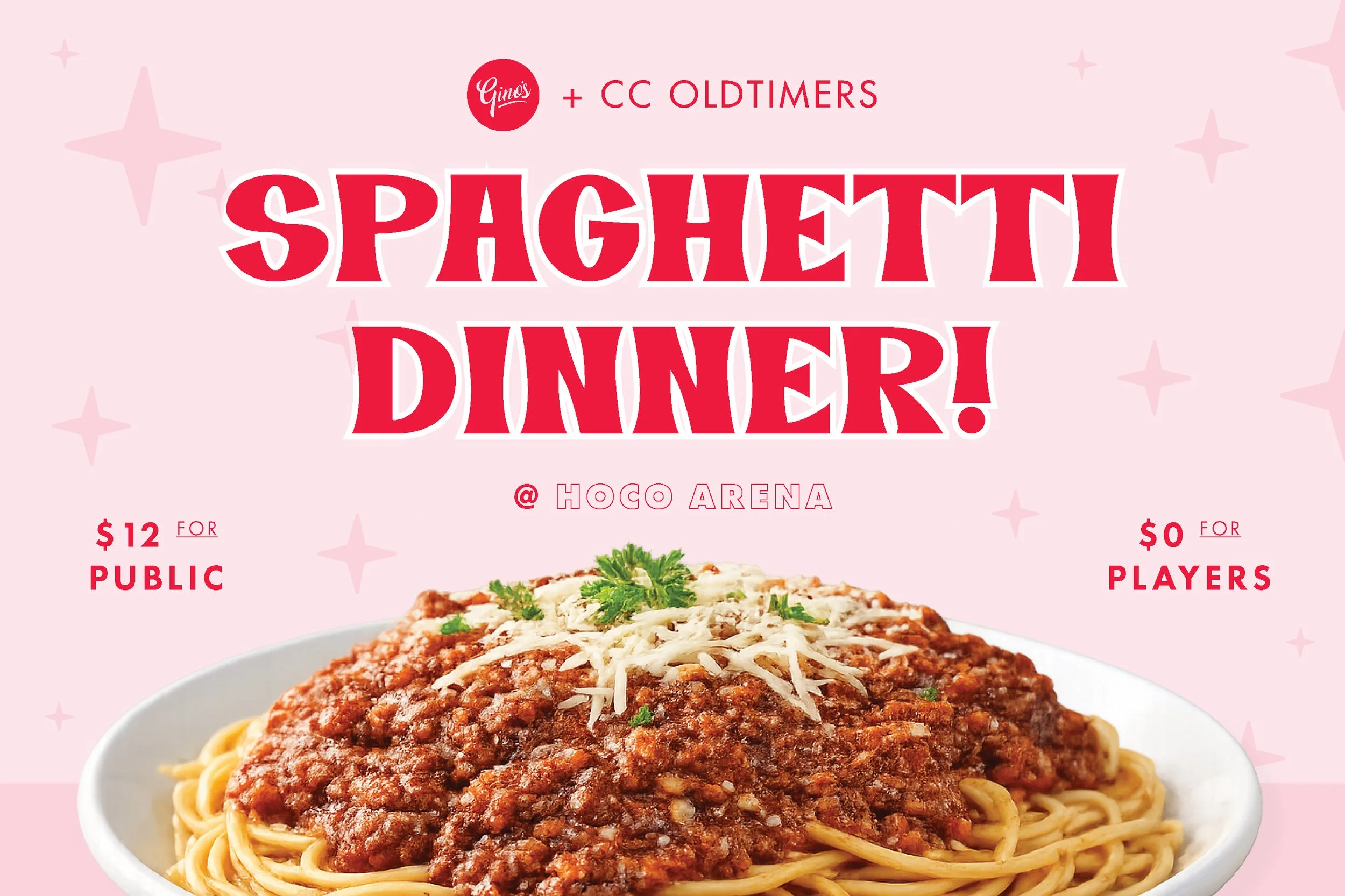 Gino's + CCOTHL Spaghetti Dinner