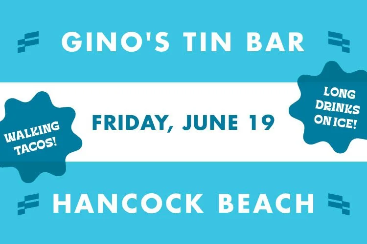 Tin Bar @ Hancock Beach!