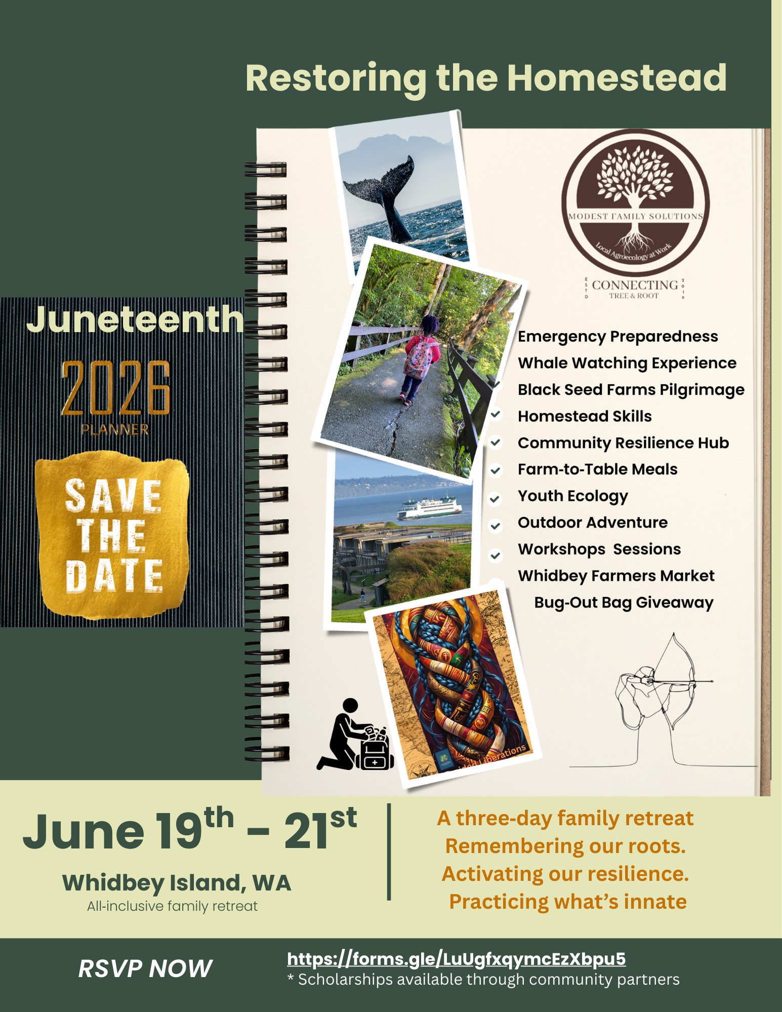 Juneteenth Homestead Retreat Modest Family Solutions 2026