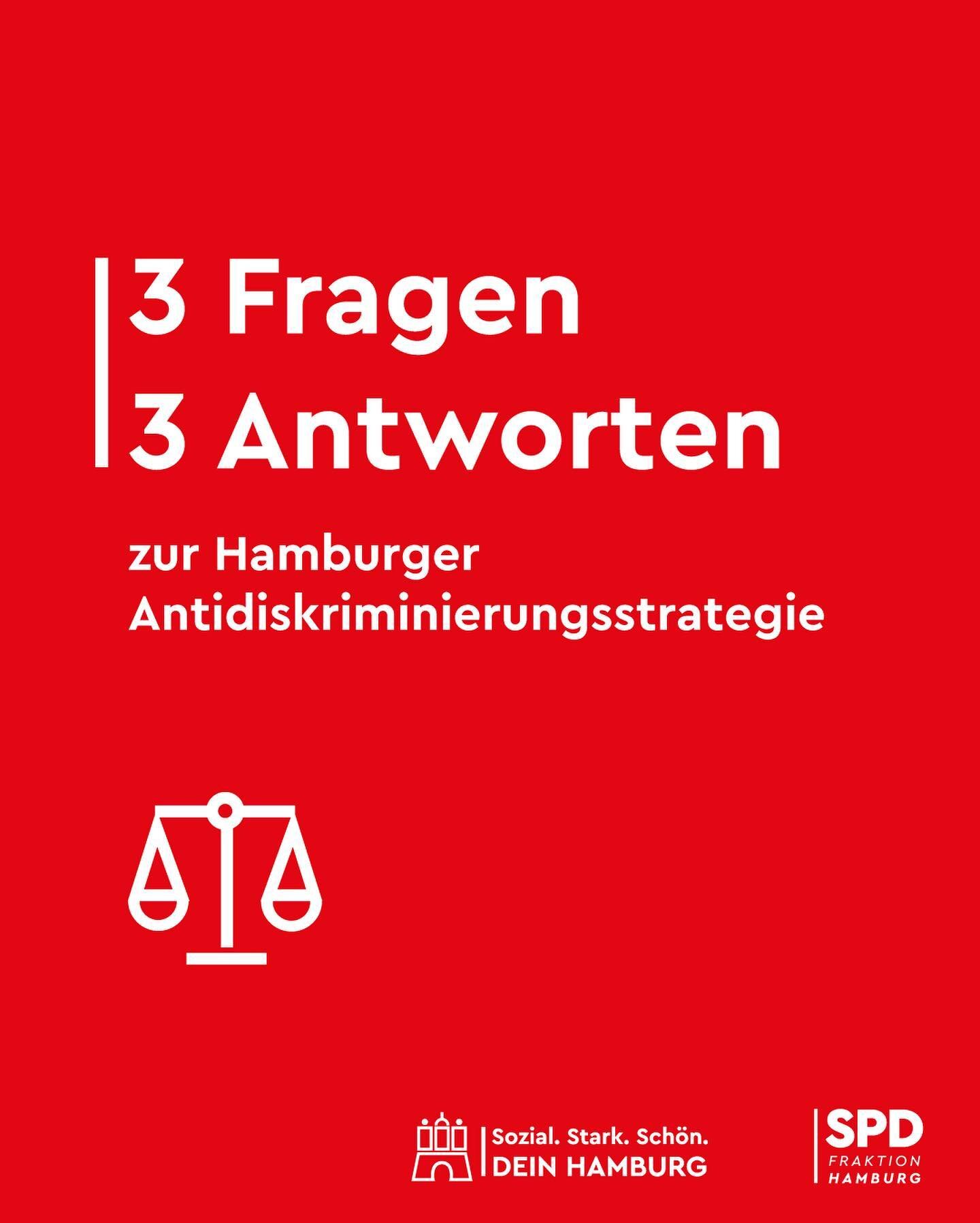 Hamburg bekommt eine neue Strategie gegen Diskriminierung!

Die Eckpunkte daf&uuml;r hat der Senat heute vorgestellt, in den letzten Monaten gemeinsam mit vielen Gruppen aus der Zivilgesellschaft erarbeitet wurden.

In Hamburg engagieren wir uns seit