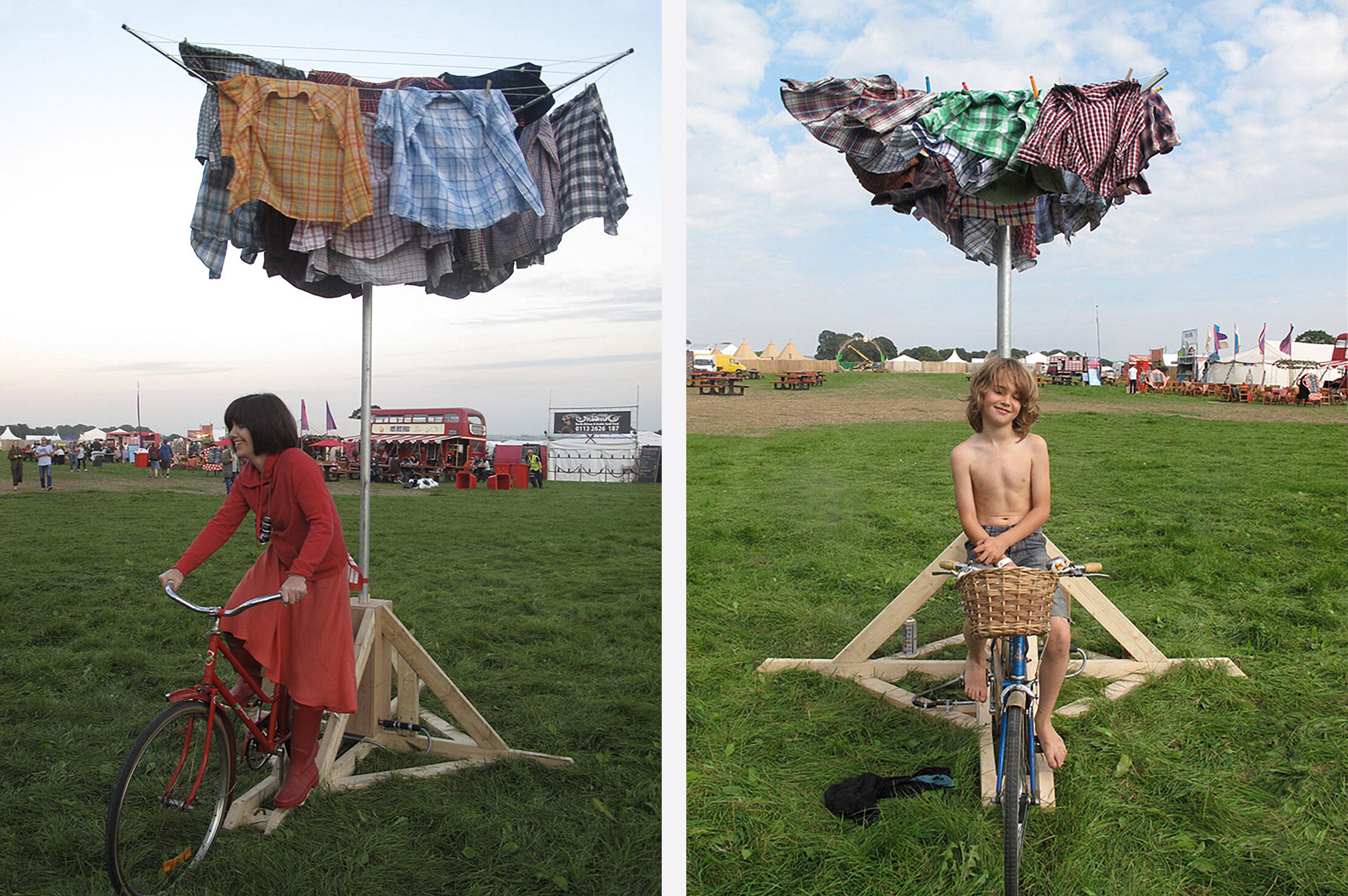 A SIMPLE DEVICE FOR AIRING LAUNDRY