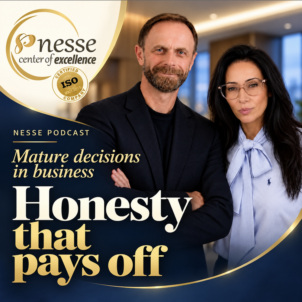 NESSE graphic: Honesty that pays off. Why we build negotiations on relationships and win-win