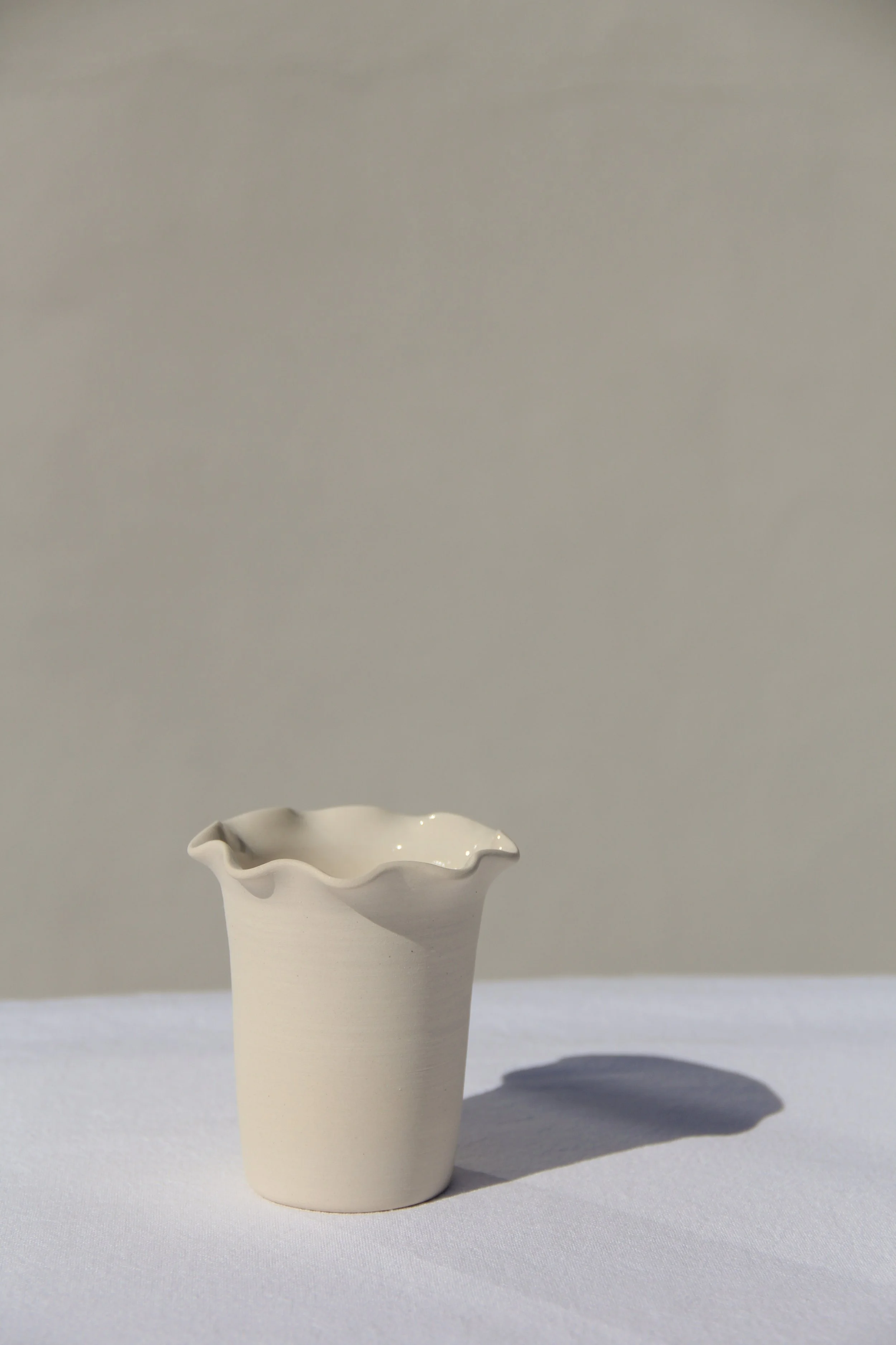 made-to-order: fluted bud vase