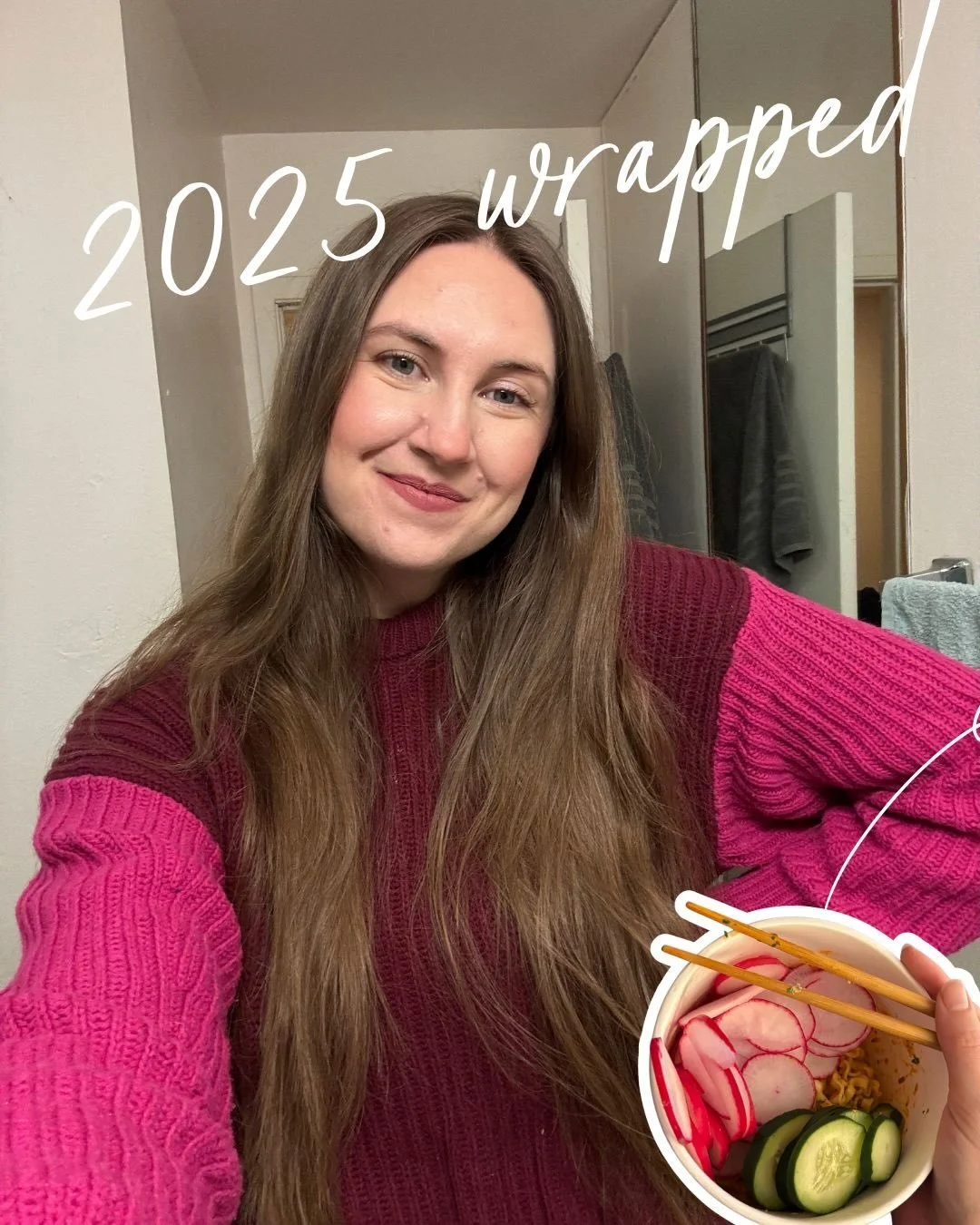 2025, you were a year full of color, excitement, big changes, and shimmering life ✨✨✨ thank you for all the amazing memories 🩷🩷🩷