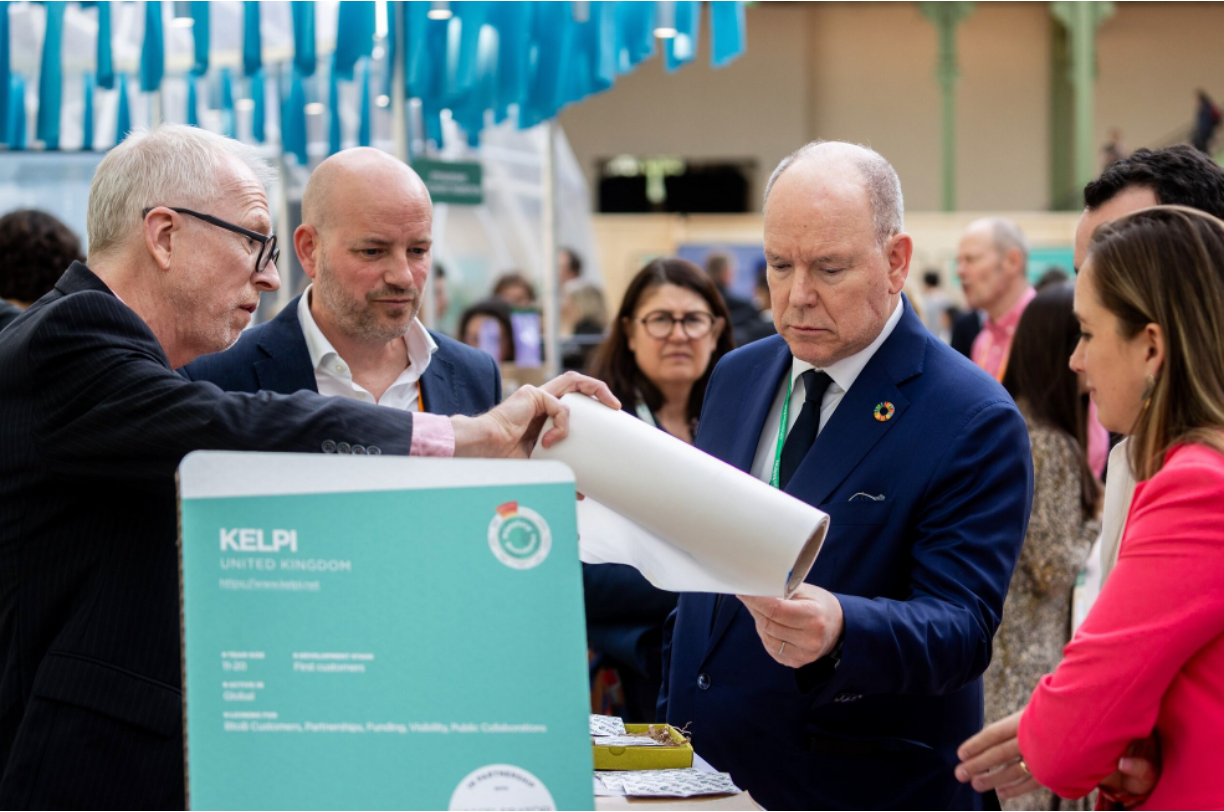 Kelpi gets a royal visit at ChangeNOW 2026 in Paris