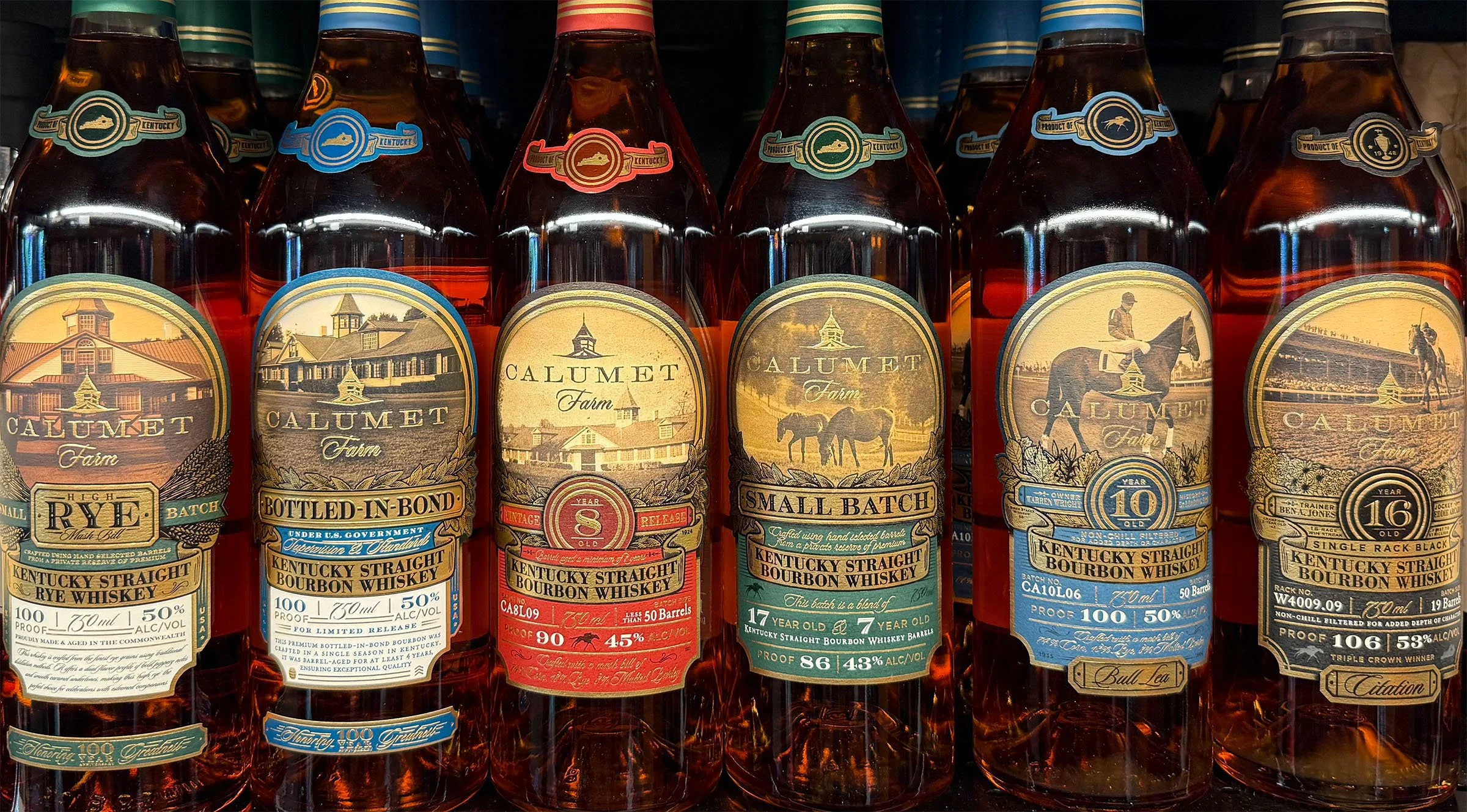 Calumet Farm Bourbon Brand - Cheers to your legacy