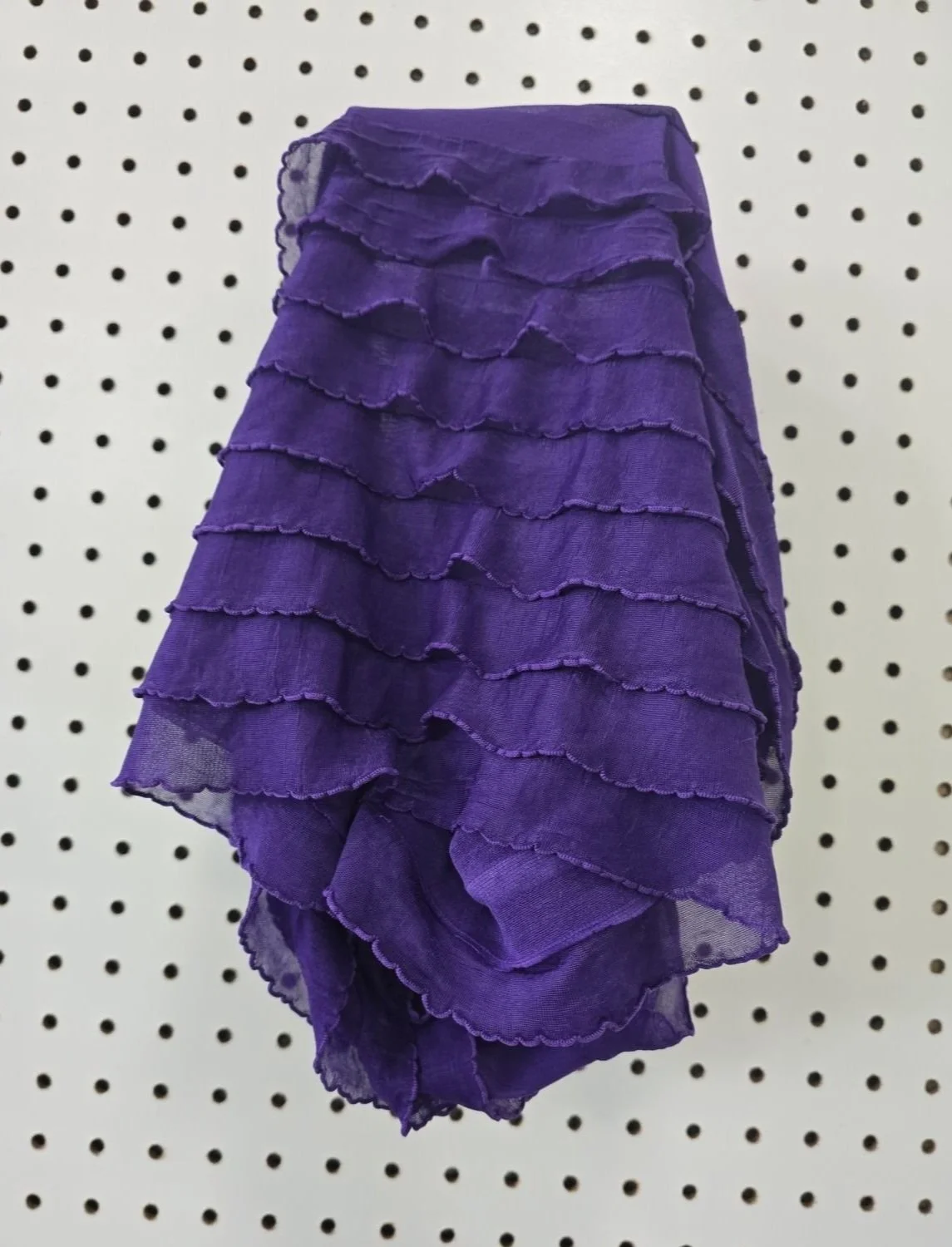 040 VIOLET RUFFLE (accessory/trim)