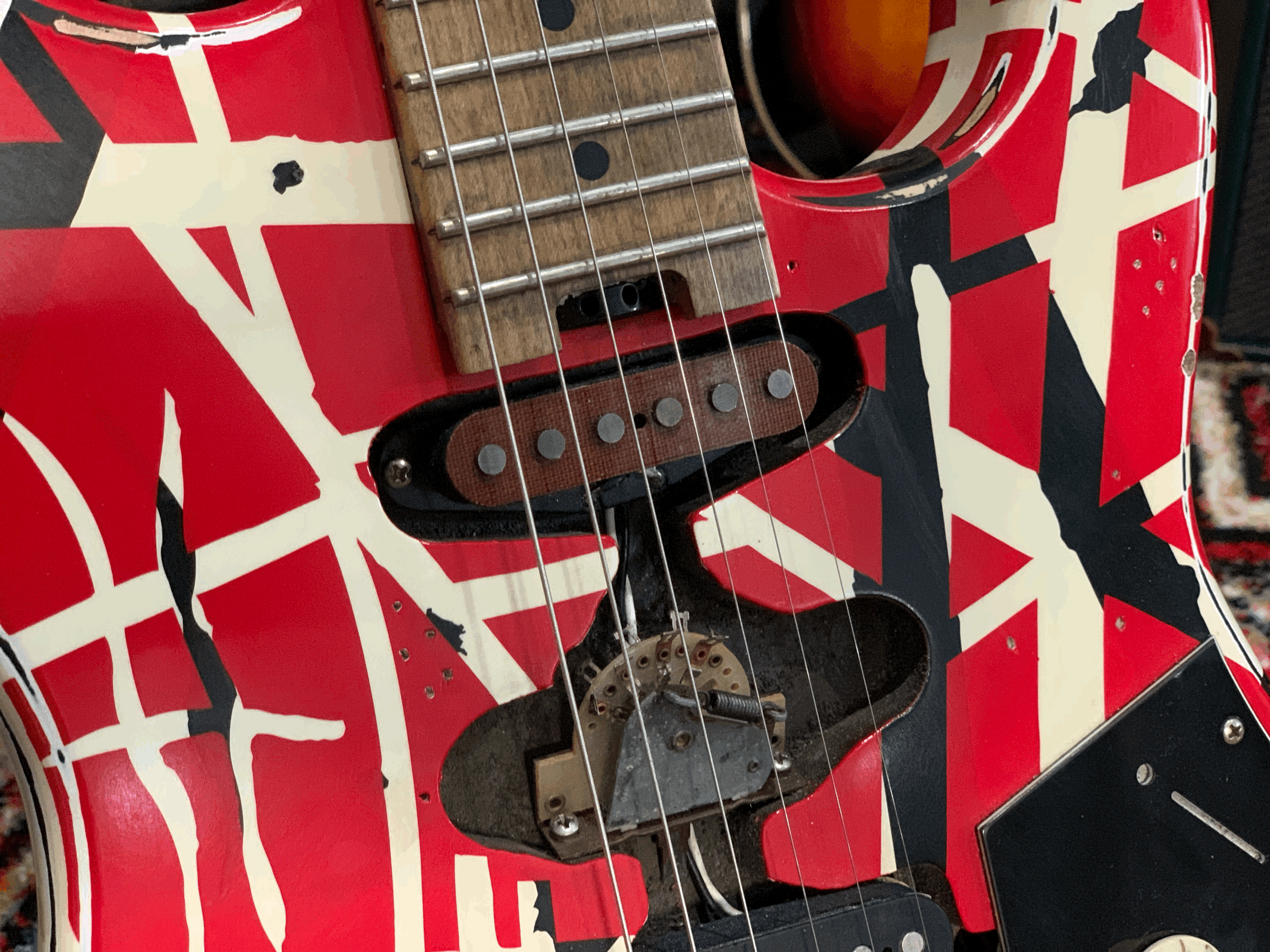 EVH Striped Series Frankie (Upgrades!) — Tone Junkie Vintage