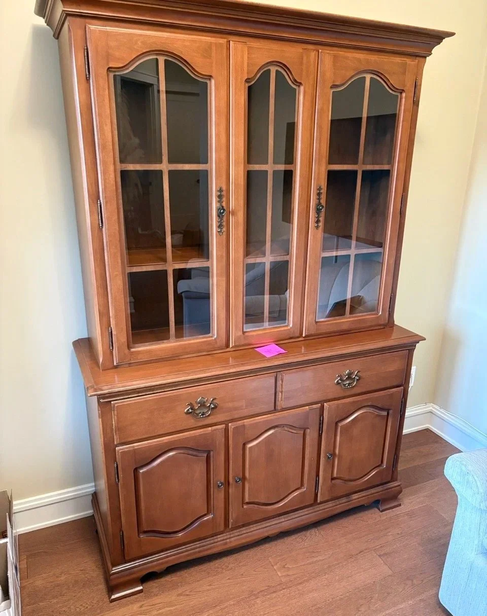 China Cabinet w/ 3 Cupboards