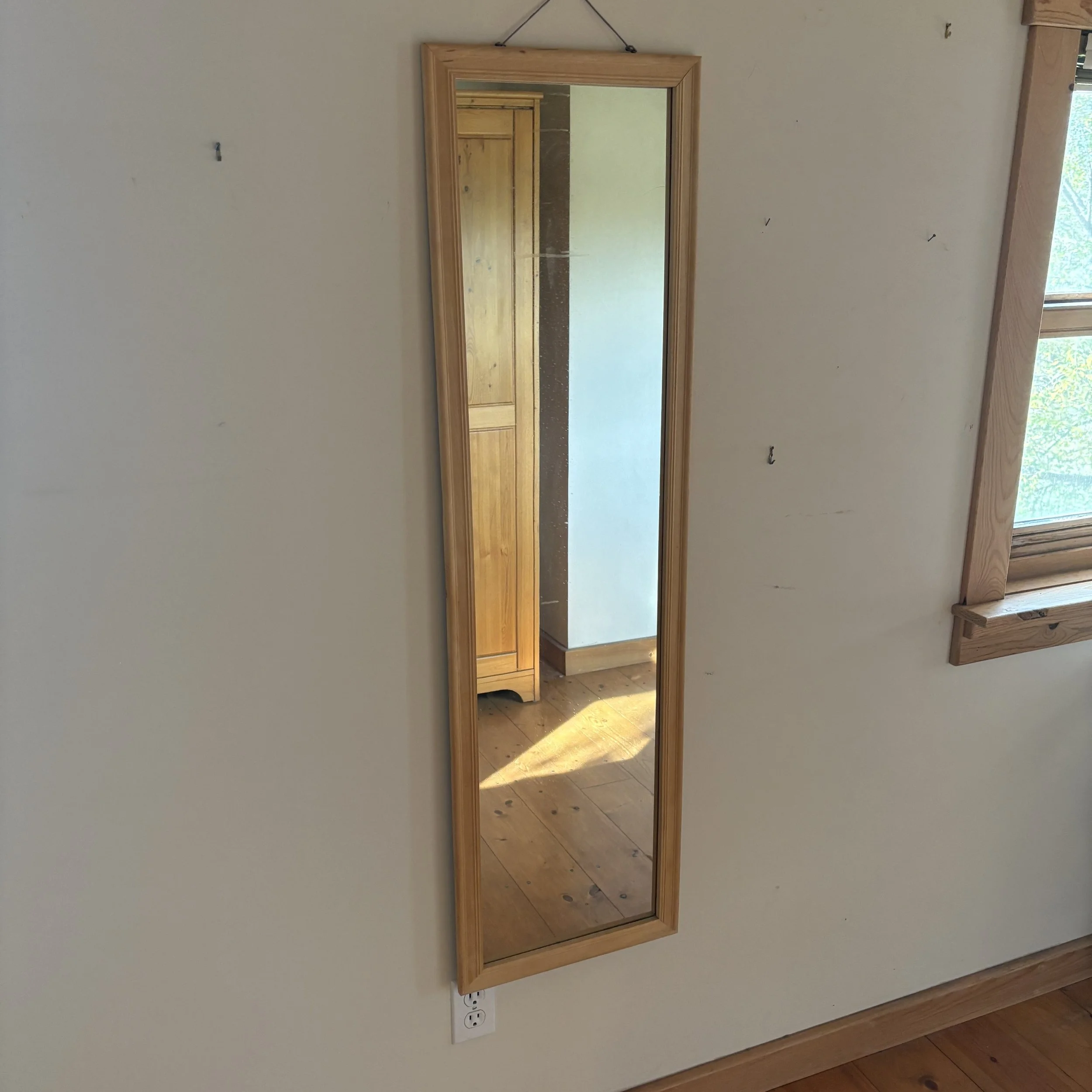 Wooden Mirror