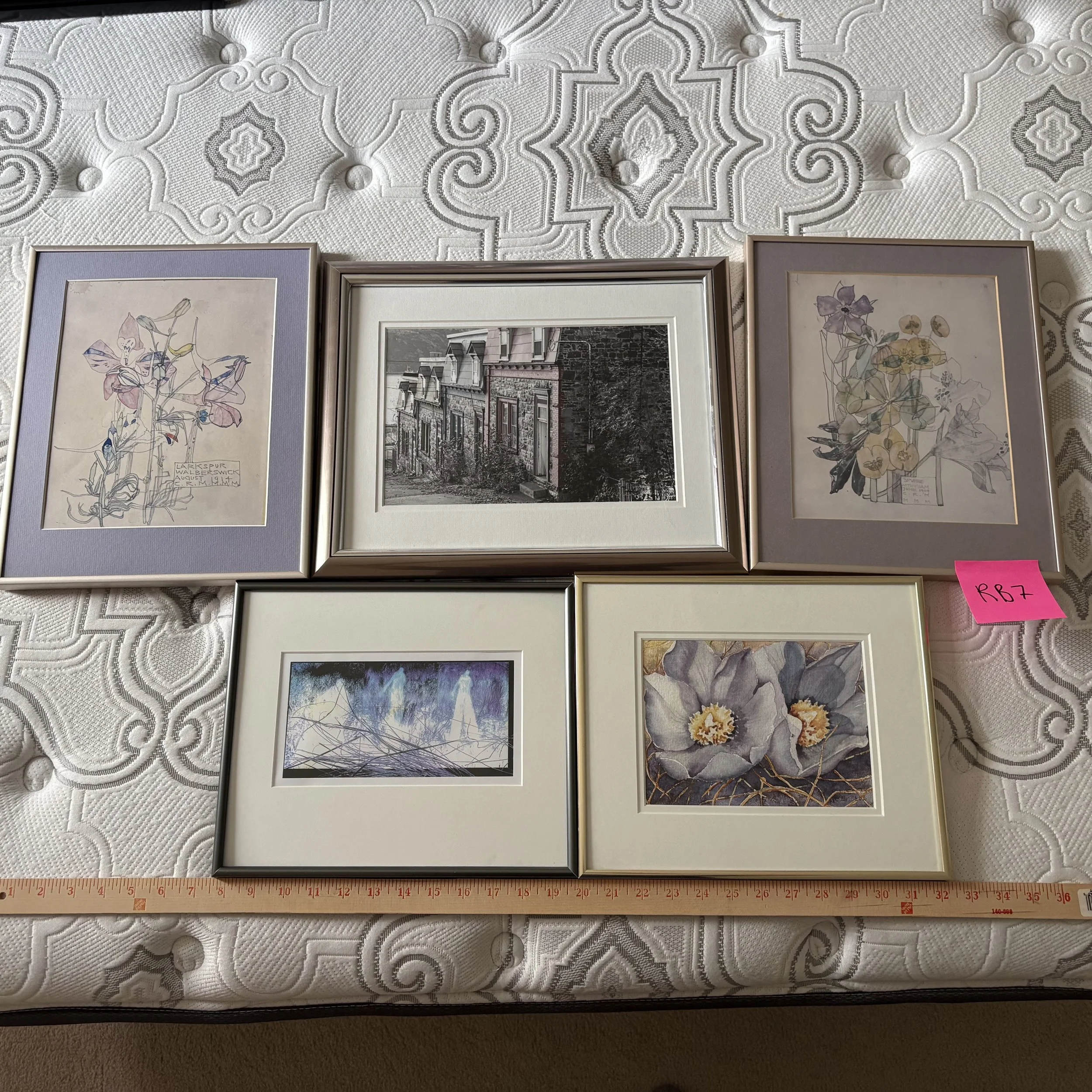 Collection of Five Framed Prints