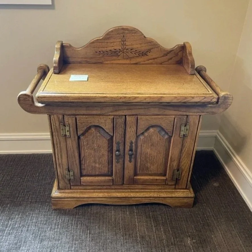 Oak Burlington House Bedside Table