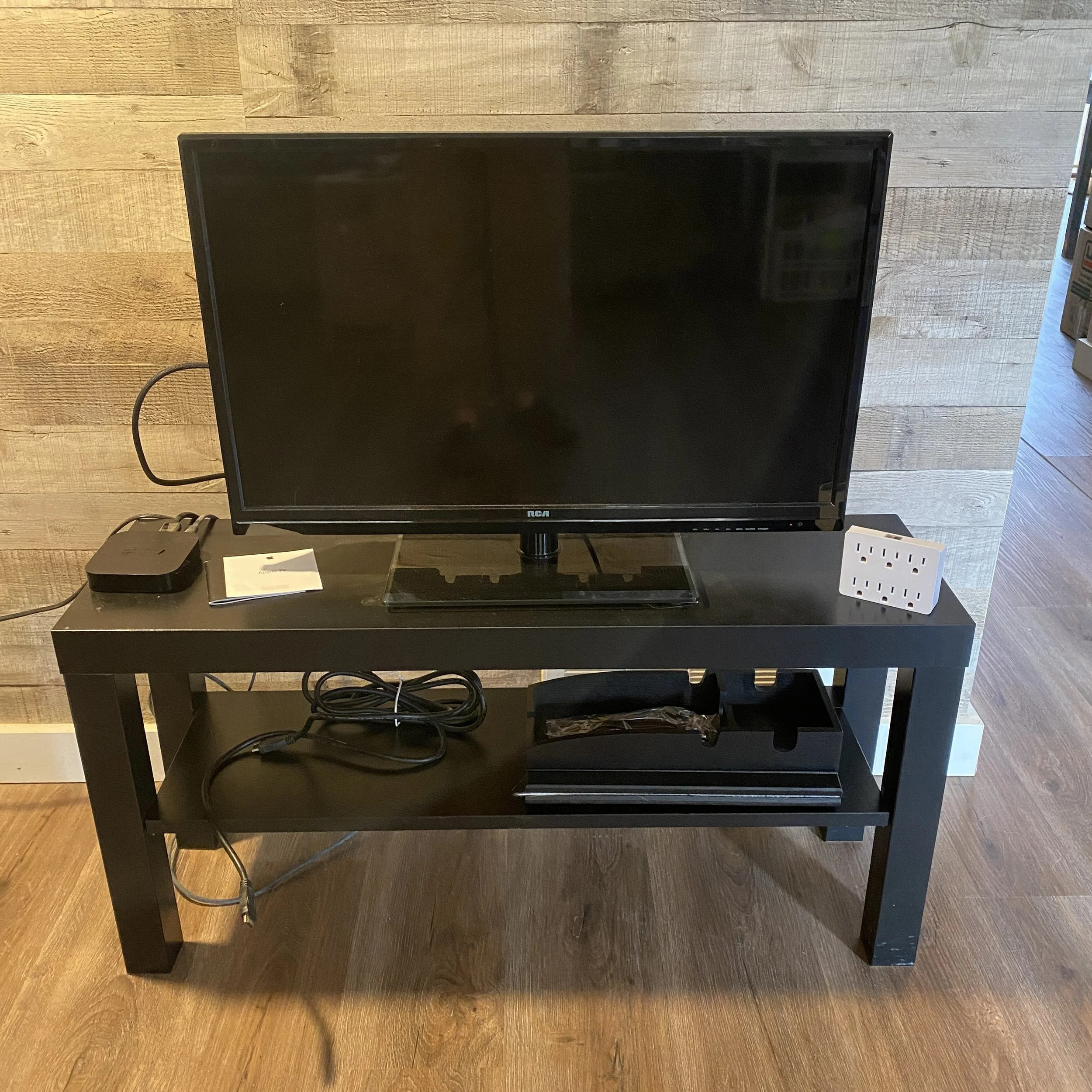 RCA 28" LED TV and 3rd Gen Apple TV Box