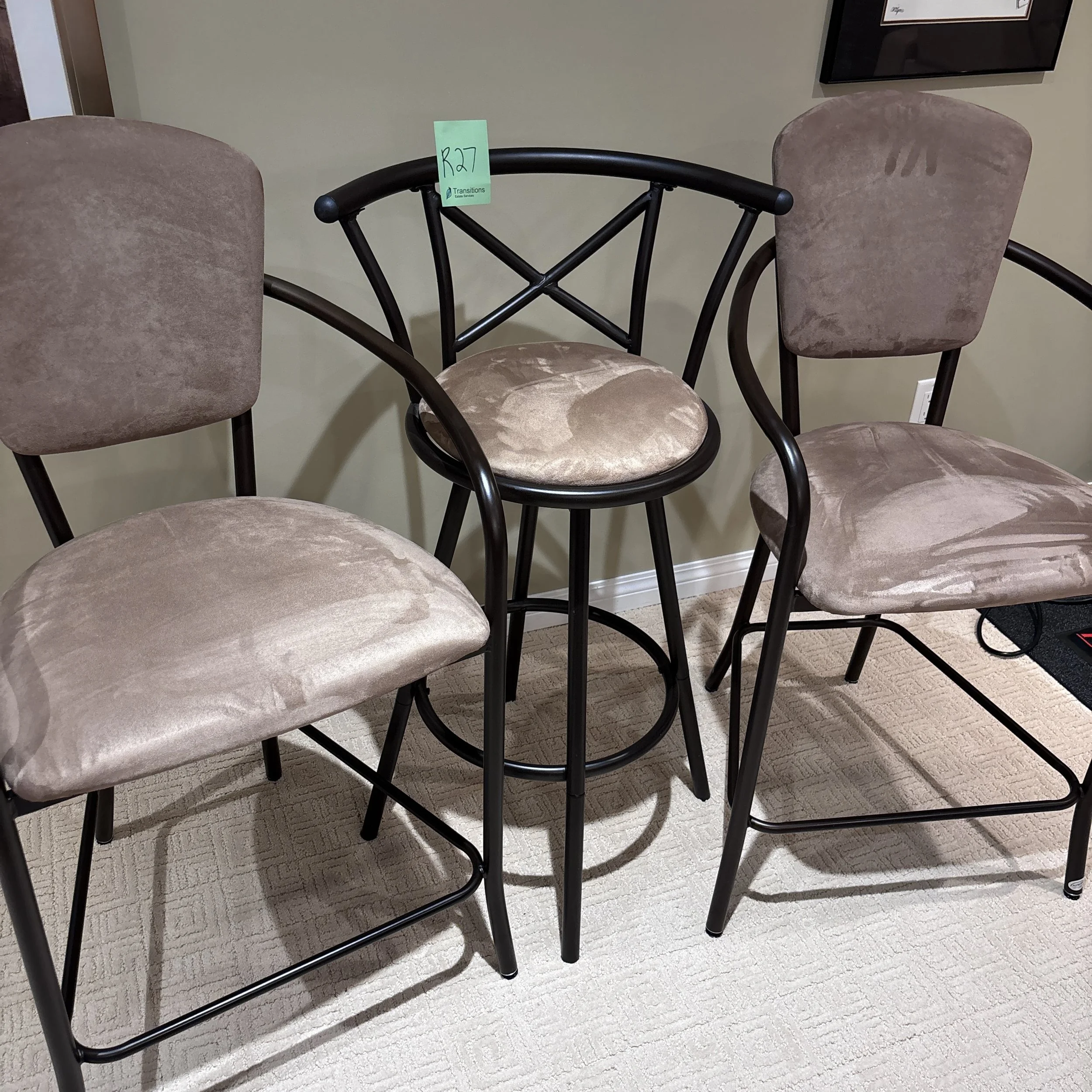 Amisco Bar-Height Chairs and Bar Stool