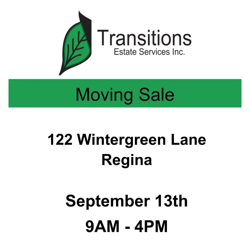 Moving Sale Sept 13th, 122 Wintergreen Lane Regina