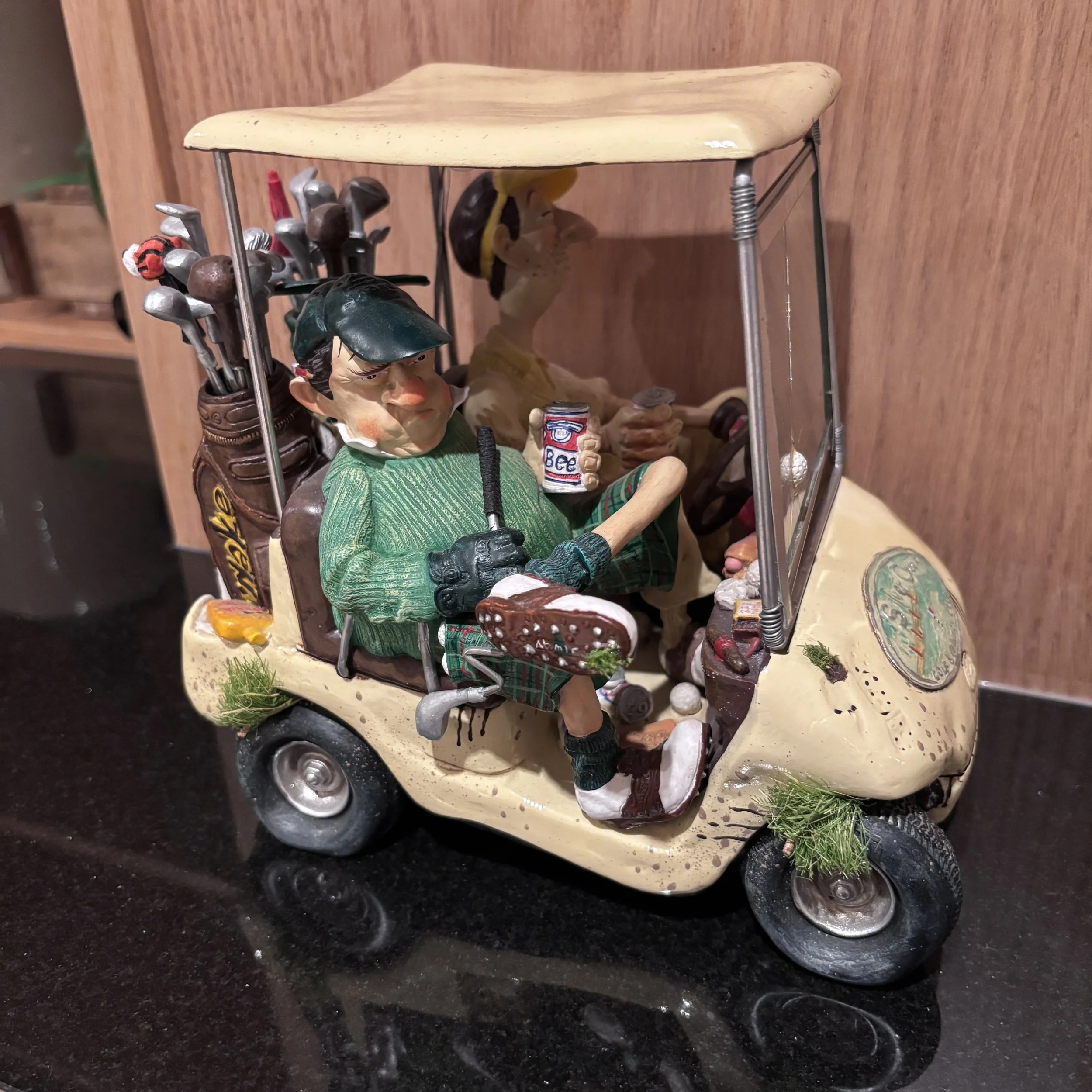 The Comic Art of Guillermo Forchino Golf Cart