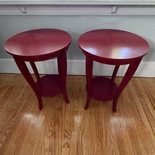 Edgy End Tables