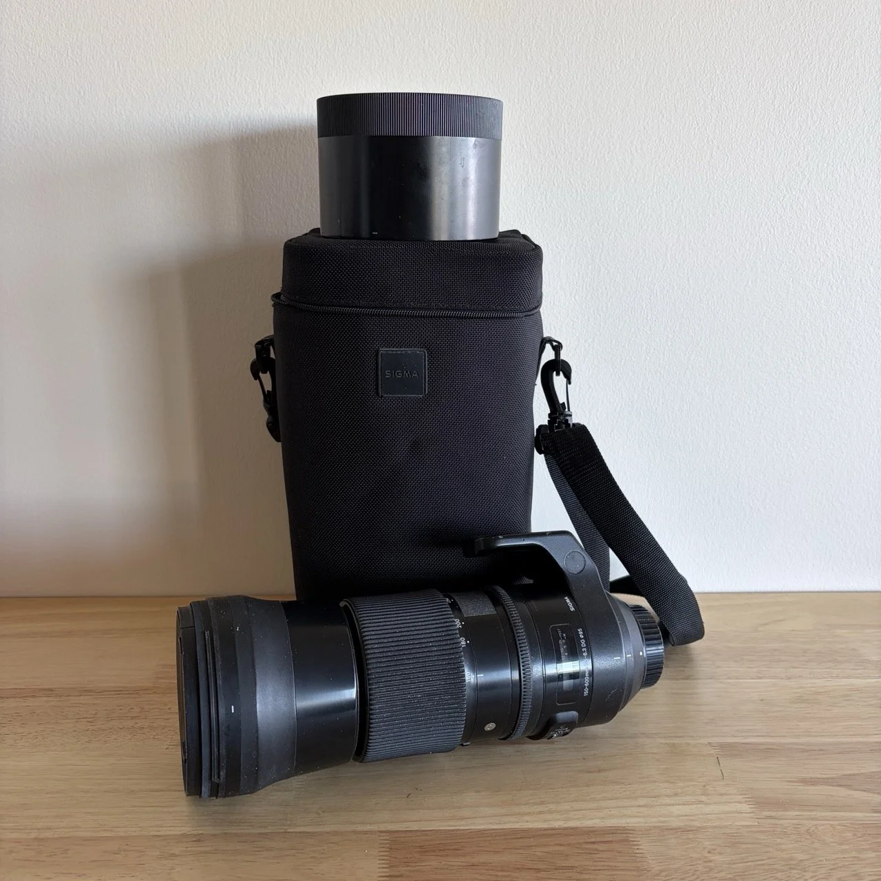 Sigma 150-600mm Lens and Case