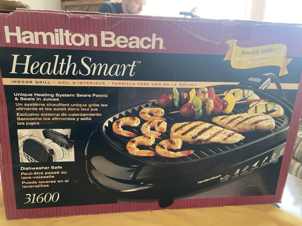 Hamilton Beach Health Smart Indoor Grill