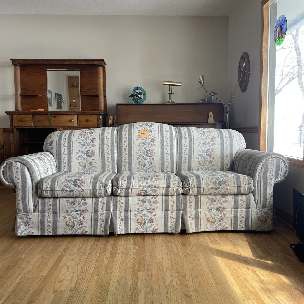 Cottagecore Floral Couch