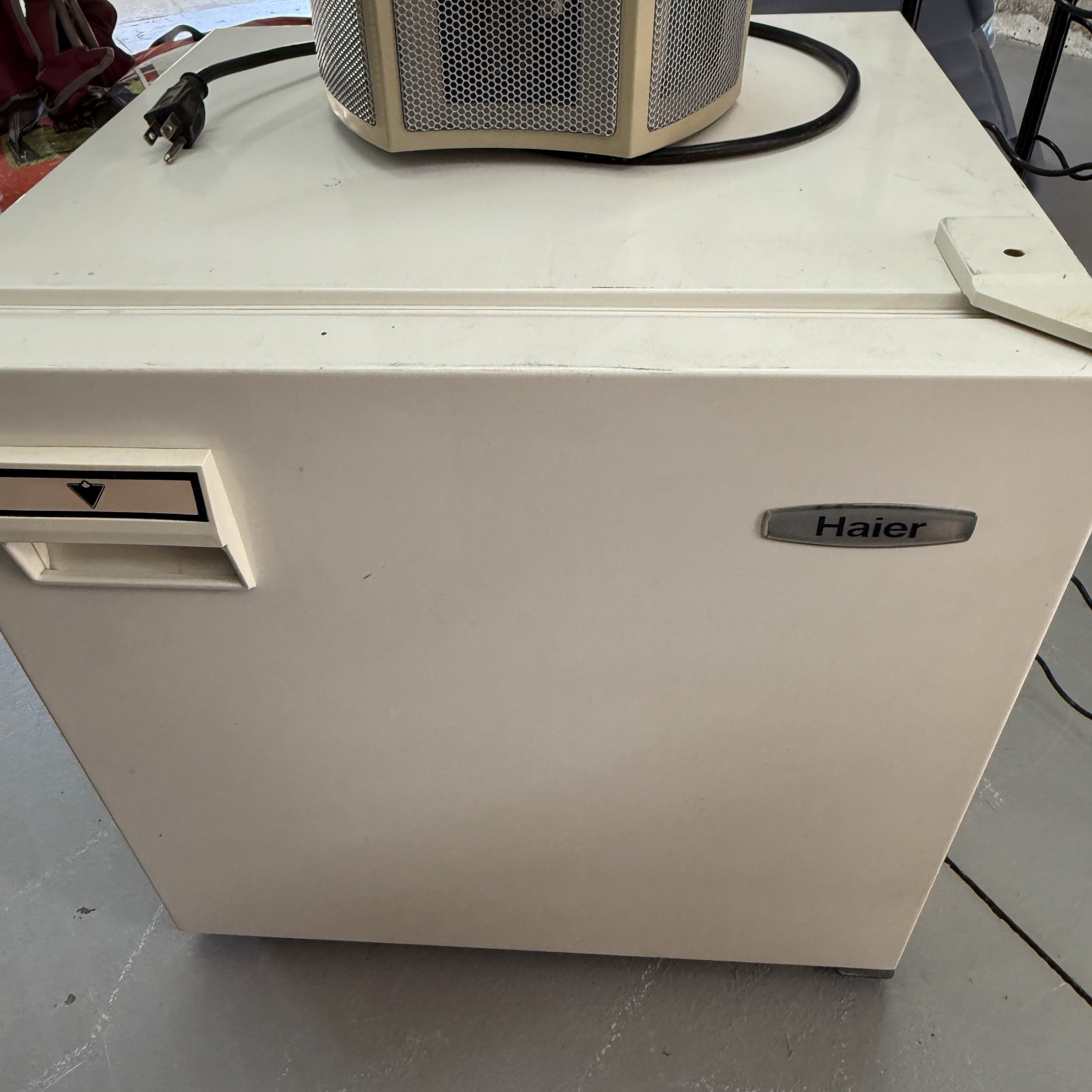 Mini Fridge and Bionaire Heater