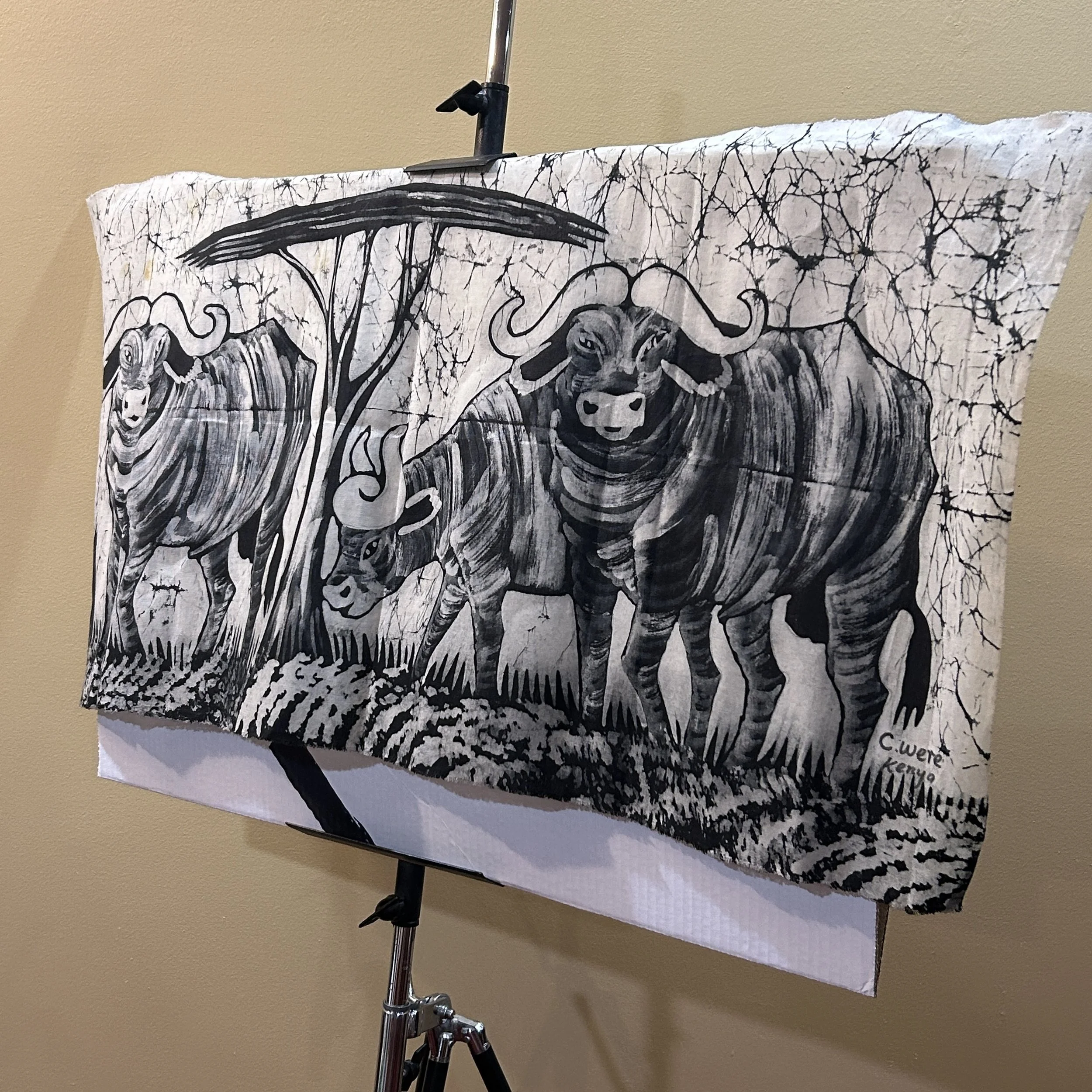 Batik Painting by C. Were Kenya
