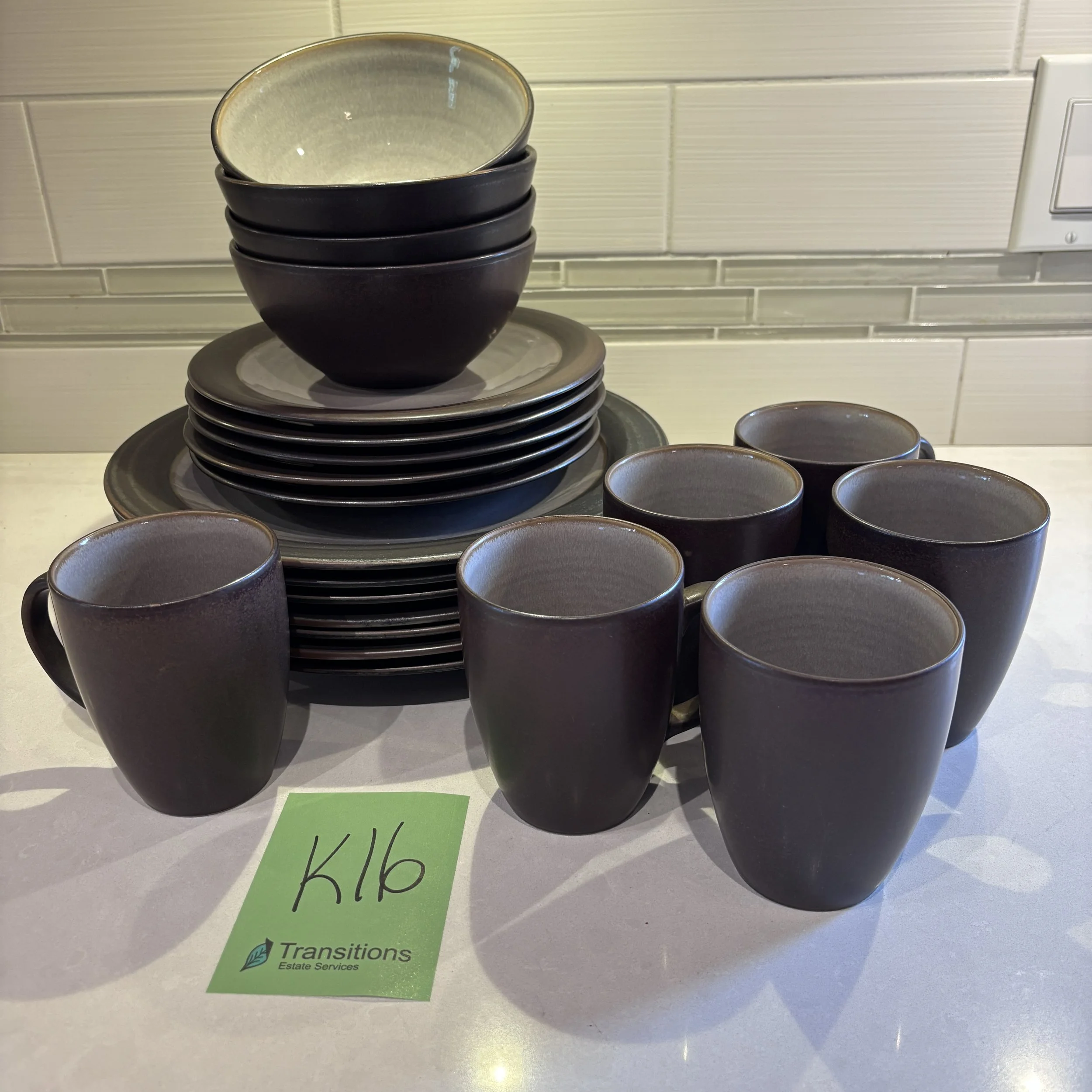 Micasa "Potter's Art" Swiss Coffee Dinnerware
