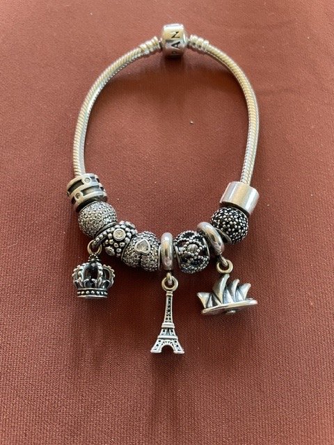 Pandora 10-Charm Bracelet